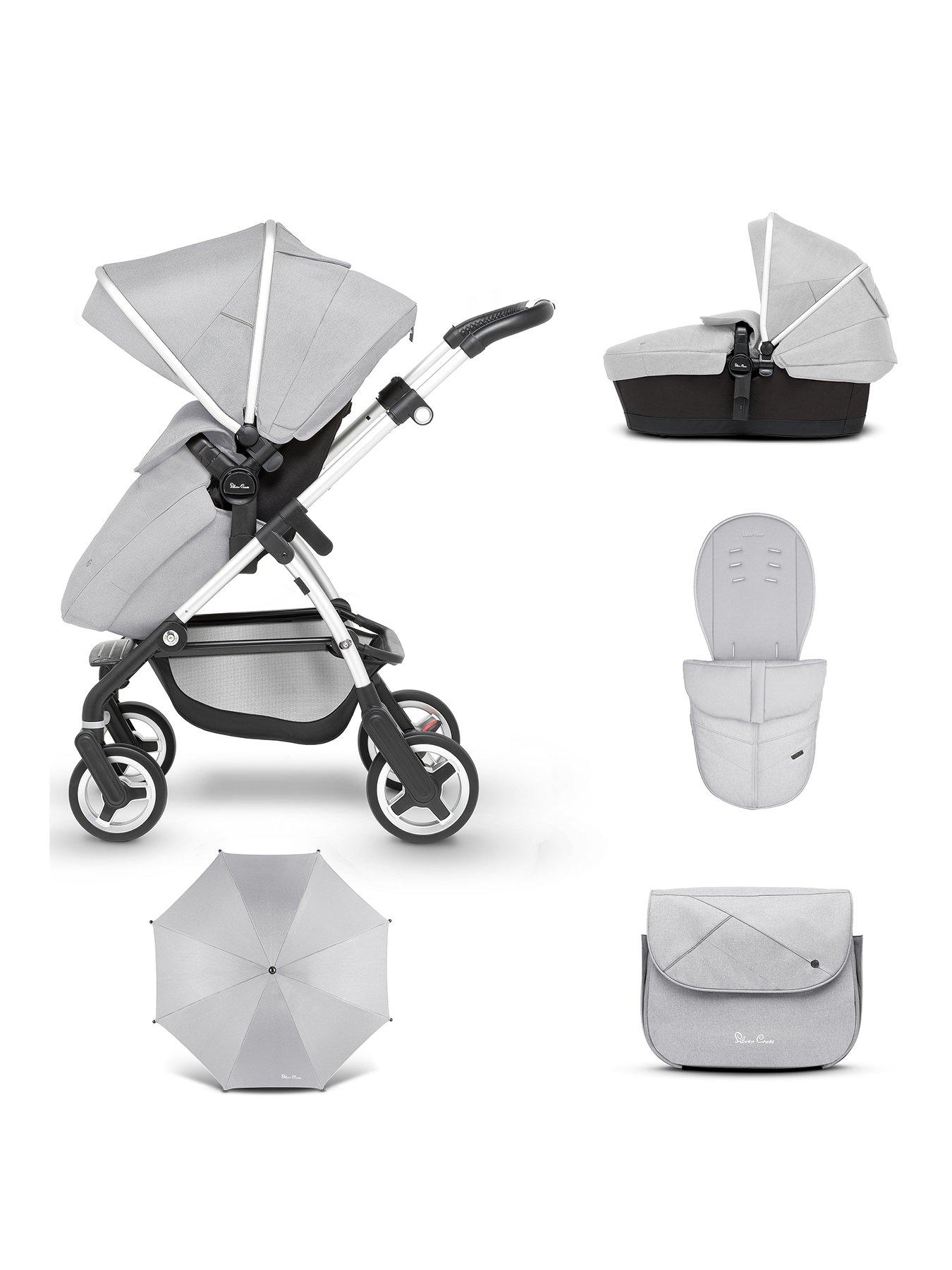 silver cross pushchair bundle