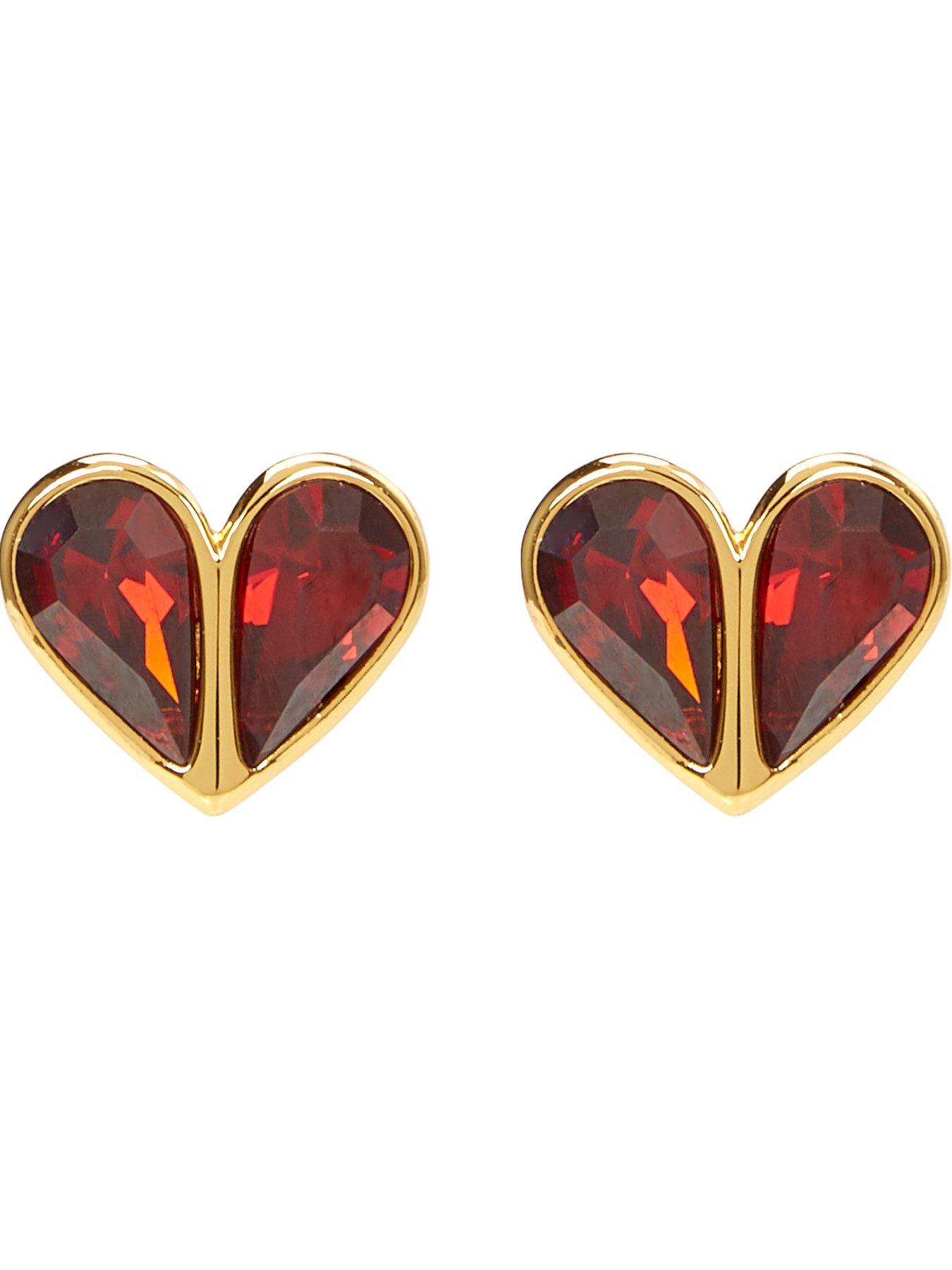 kate spade ruby stud earrings