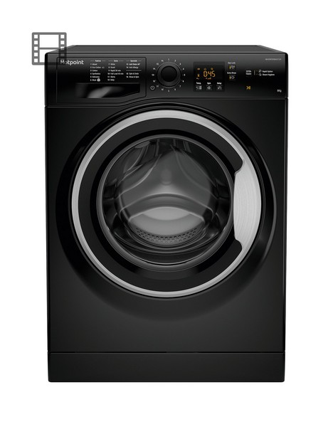 hotpoint-nswm843cbsukn-8kg-load-1400-spin-washing-machine-black