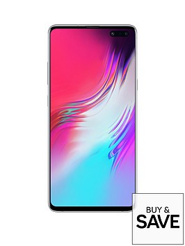 Samsung Galaxy S10 5G - Silver | very.co.uk