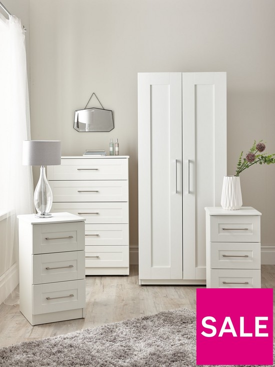 stillFront image of frodsham-ready-assembled-4-piece-package-2-door-wardrobe-5-drawer-chest-and-2-bedside-chests