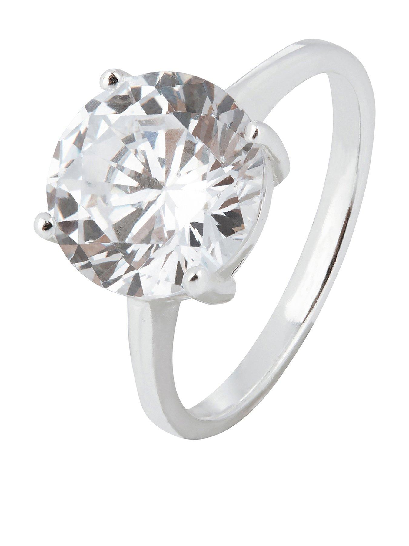 Accessorize 3 Round Cut Solitaire Ring review