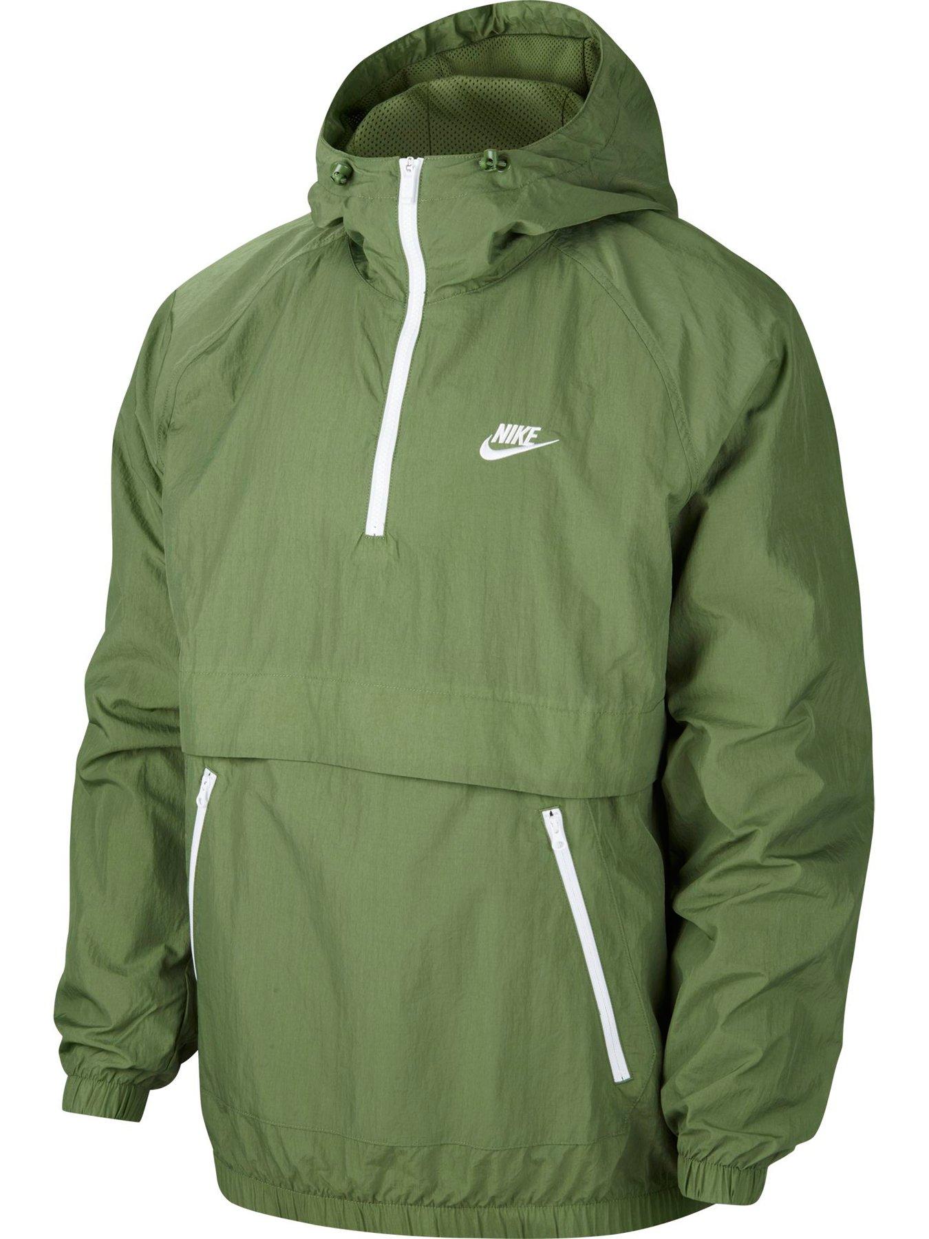 khaki green nike jacket