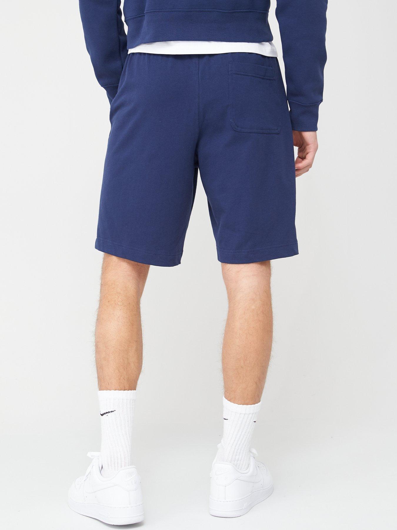 Nike jersey sales shorts navy