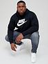 nike-pullover-club-hoodie-plus-size-blackoutfit
