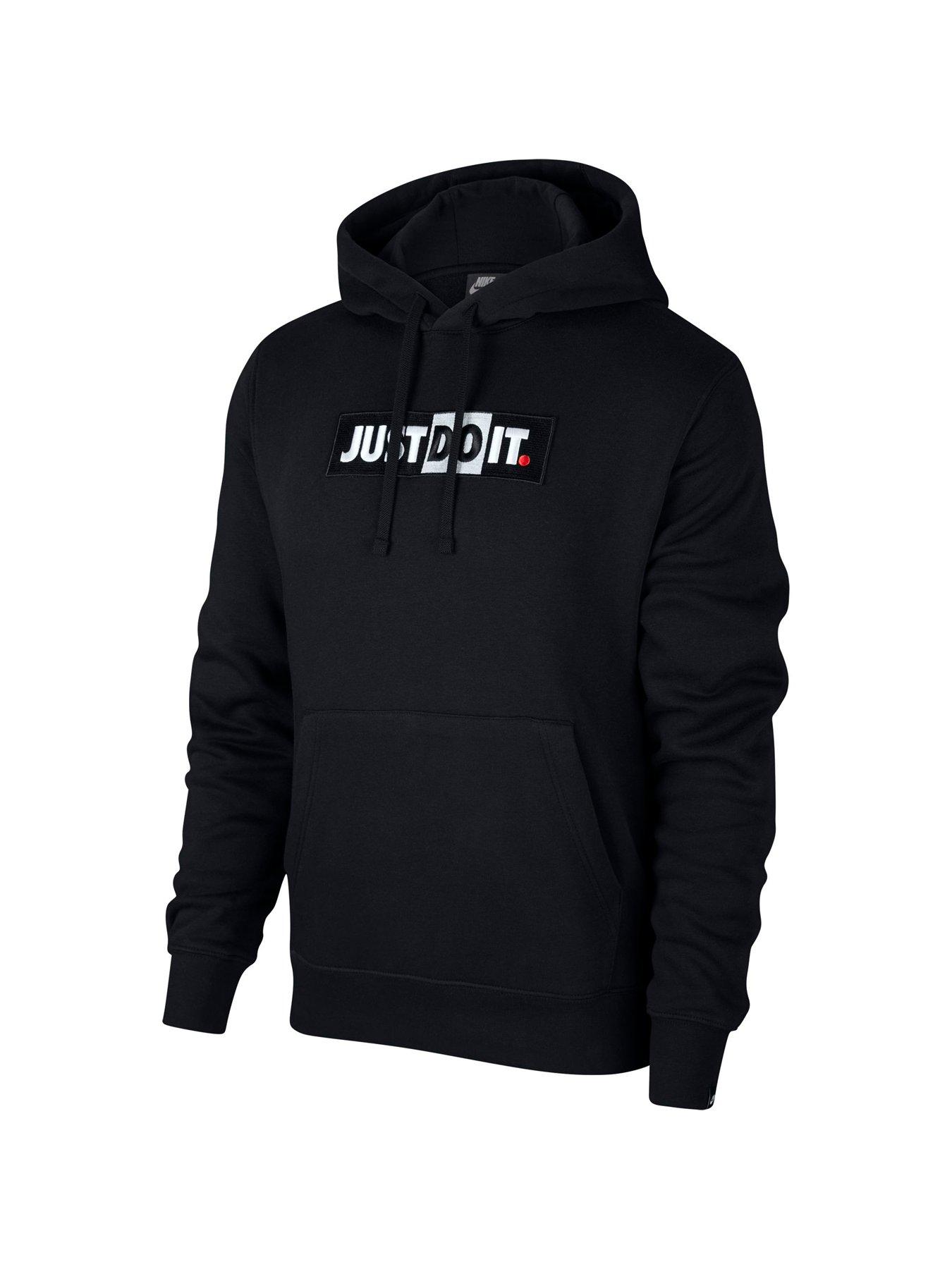 Nike Jdi Logo Hoodie Black Very Co Uk