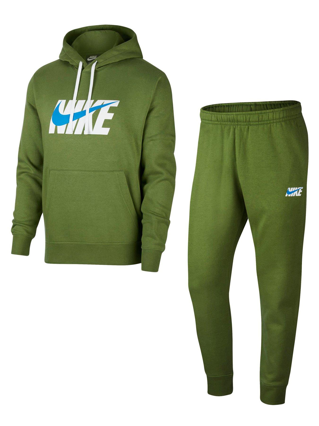 nike gx fleece hooded tracksuit