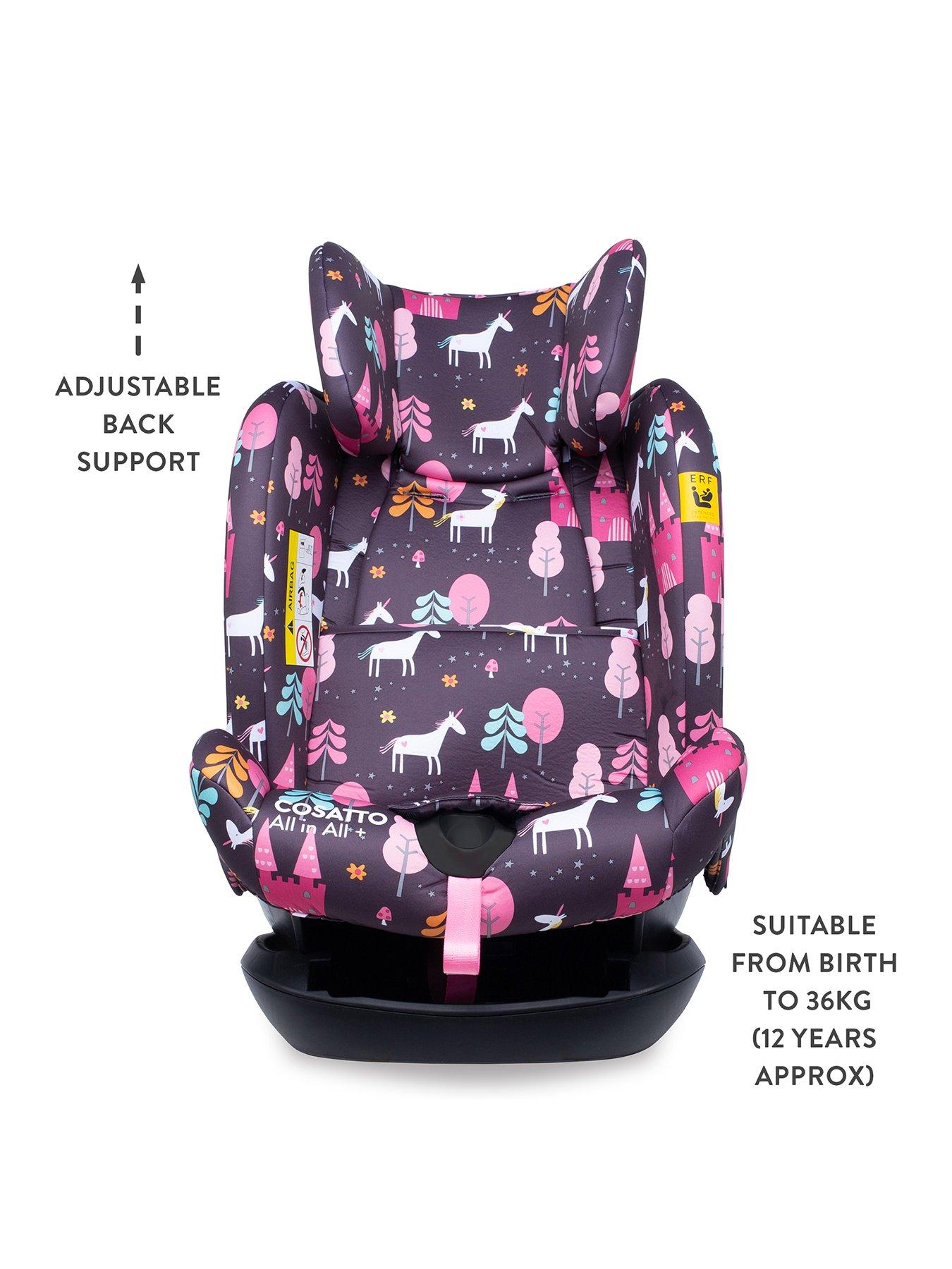 unicorn car seat