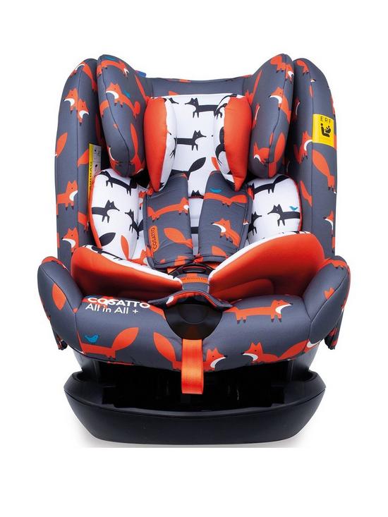 front image of cosatto-all-in-all-group-0123-isofix-car-seat-mister-fox