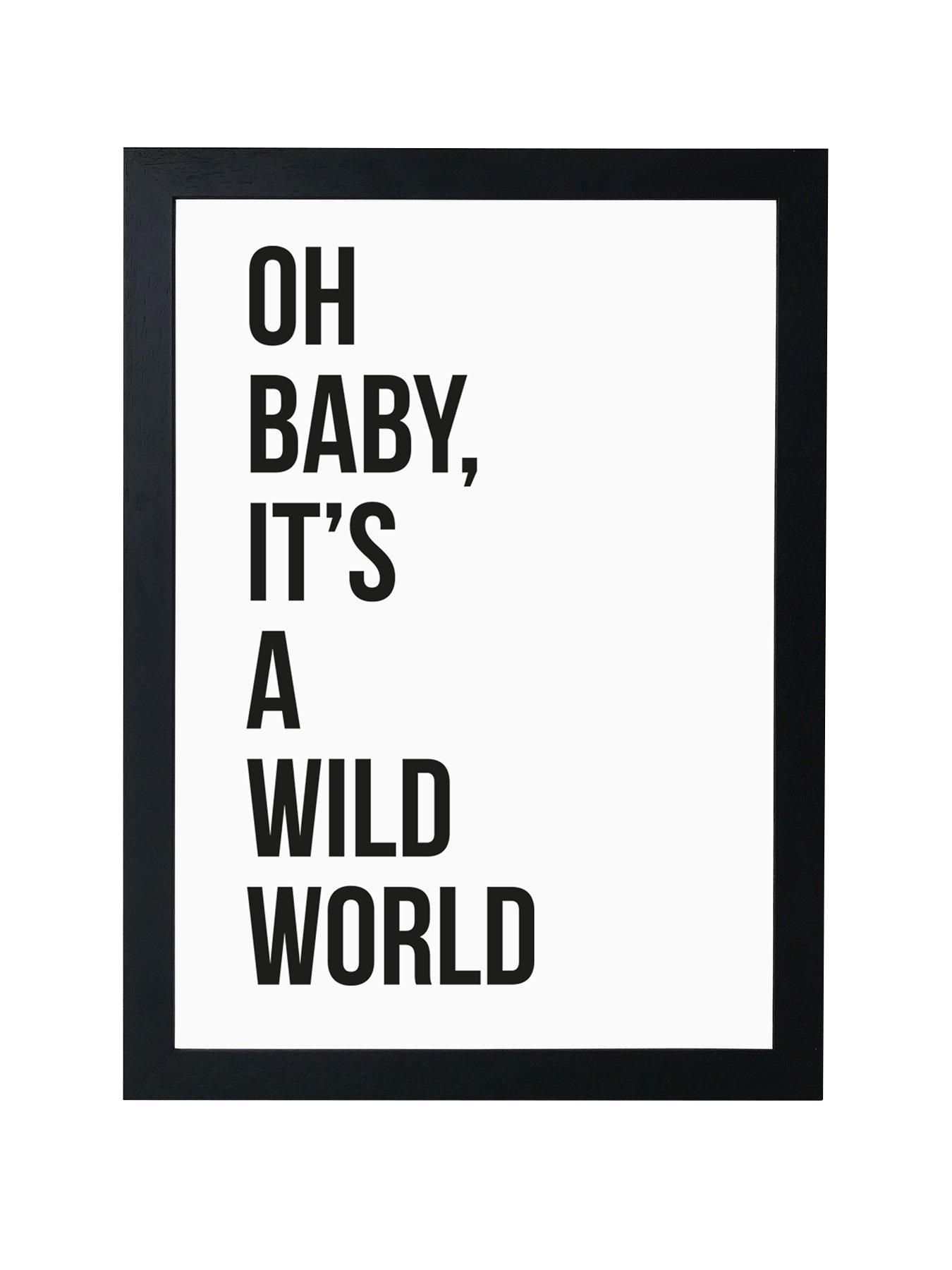 East End Prints Oh Baby By Native State Framed Wall Art review