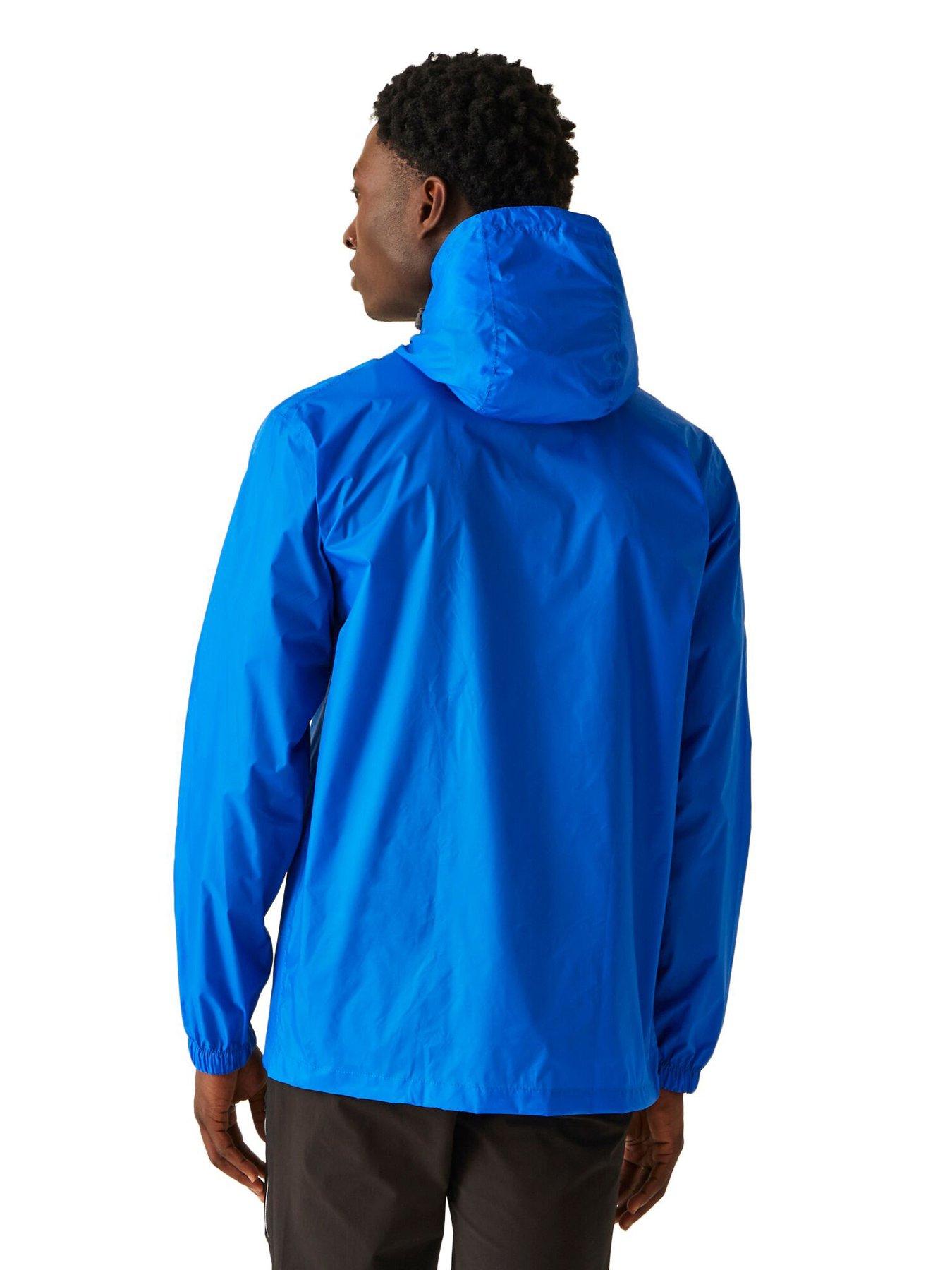 Rain jacket blue best sale