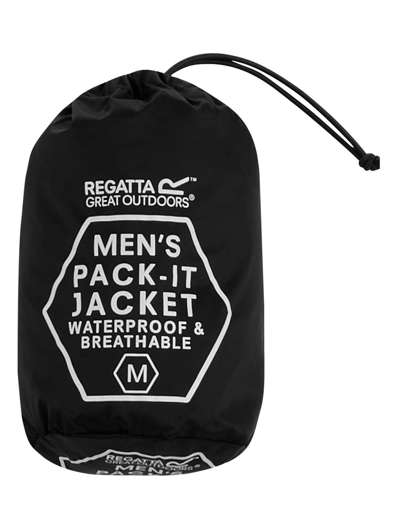 Image 5 of 7 of Regatta Pack Away Jacket - Black