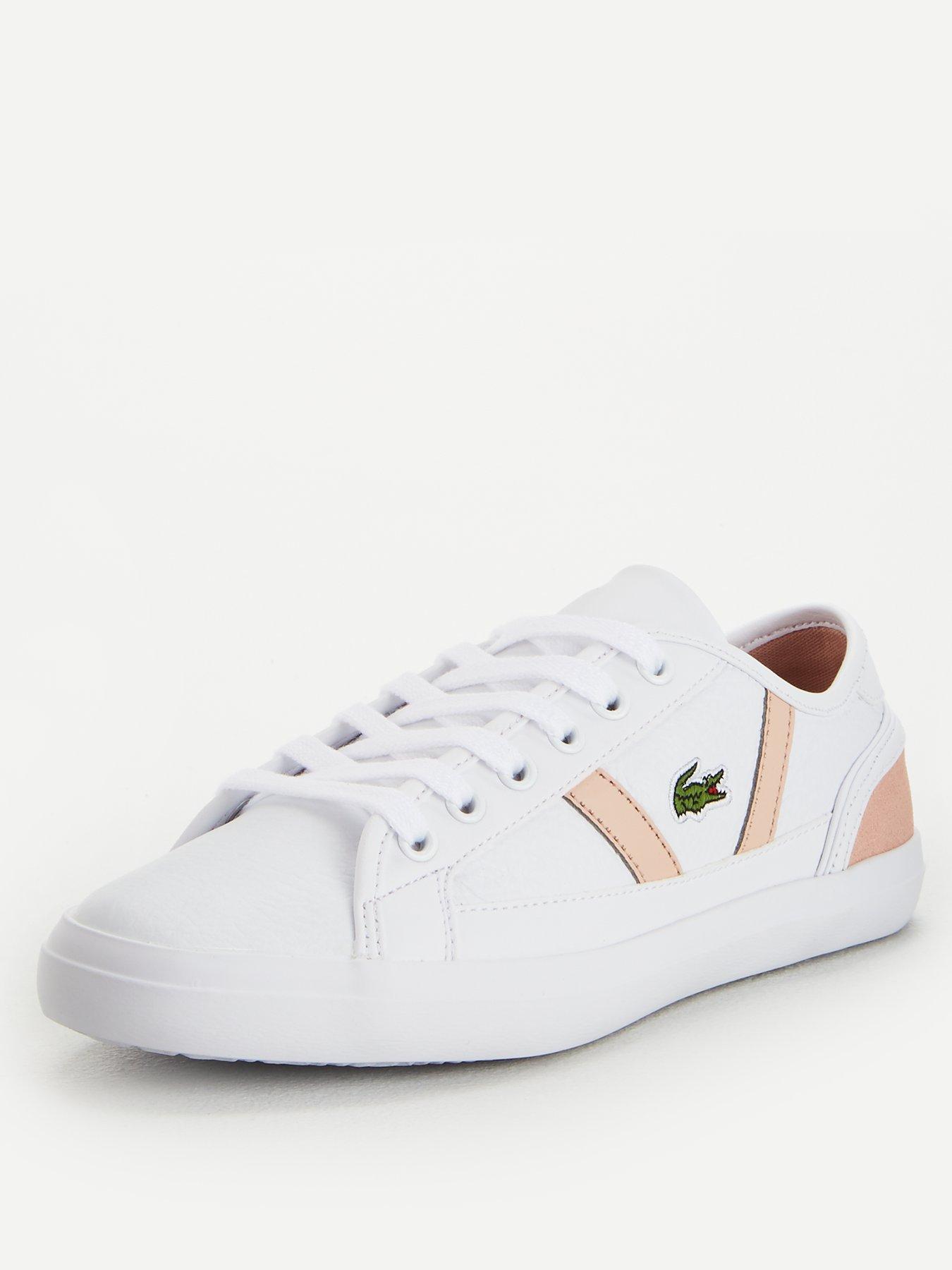 lacoste sideline white