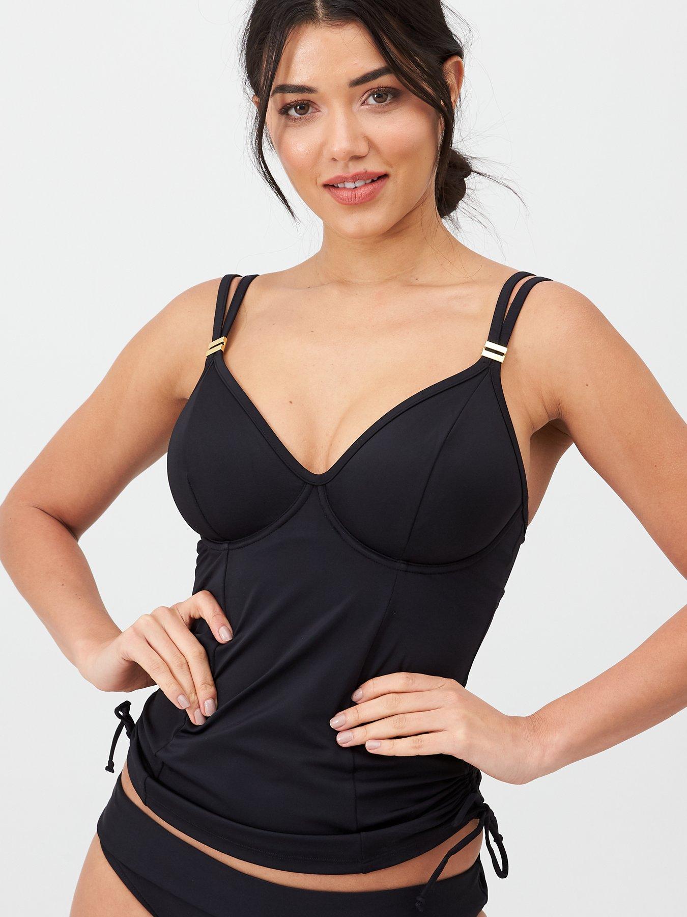 Image 2 of 4 of Panache Anya Riva Balconnet Tankini Top&nbsp;- Black
