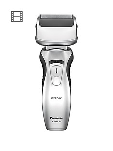 Panasonic ES-RW30-S511 Cordless Twin Blade, Wet or Dry Shaver