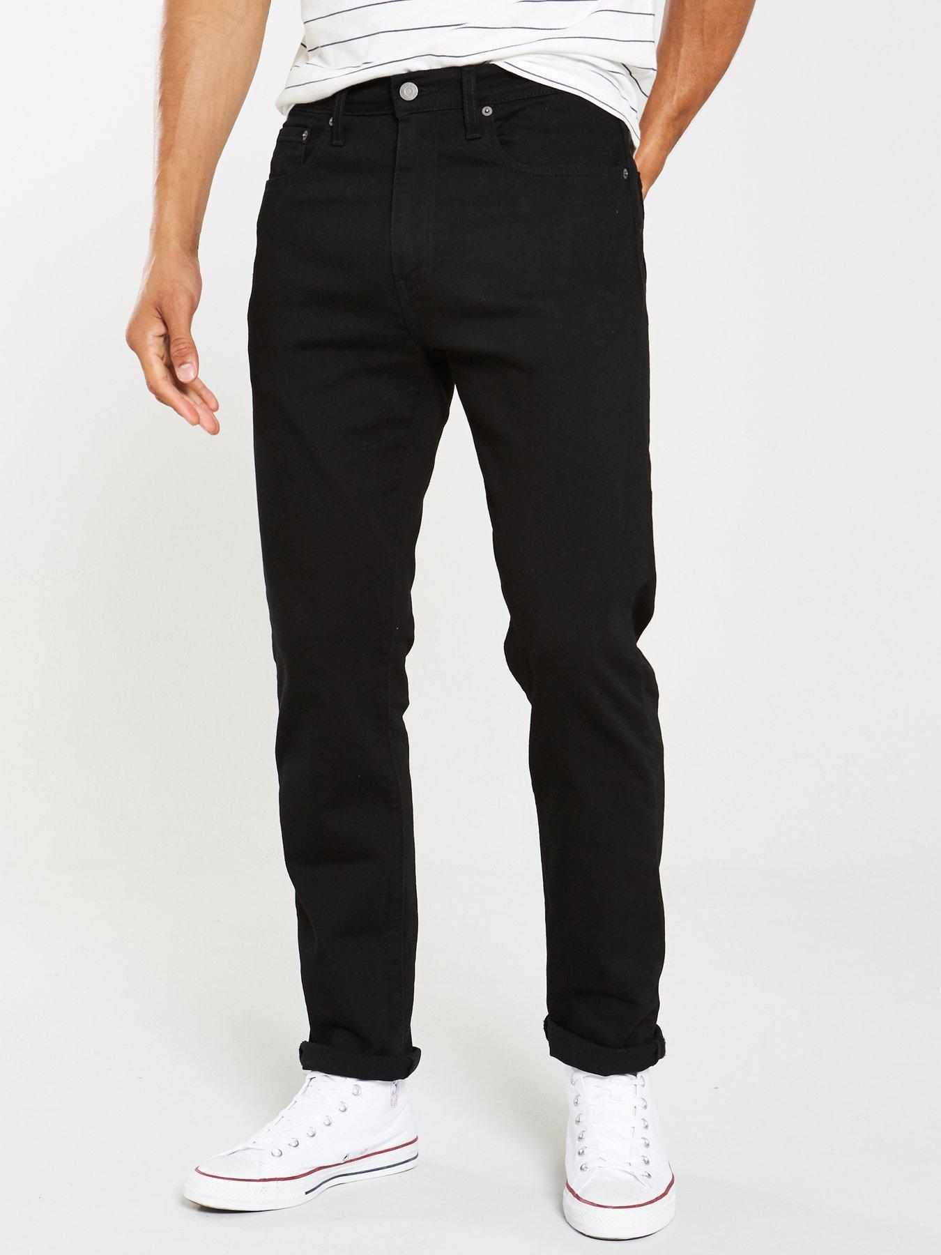 Levi's 502 regular taper on sale black