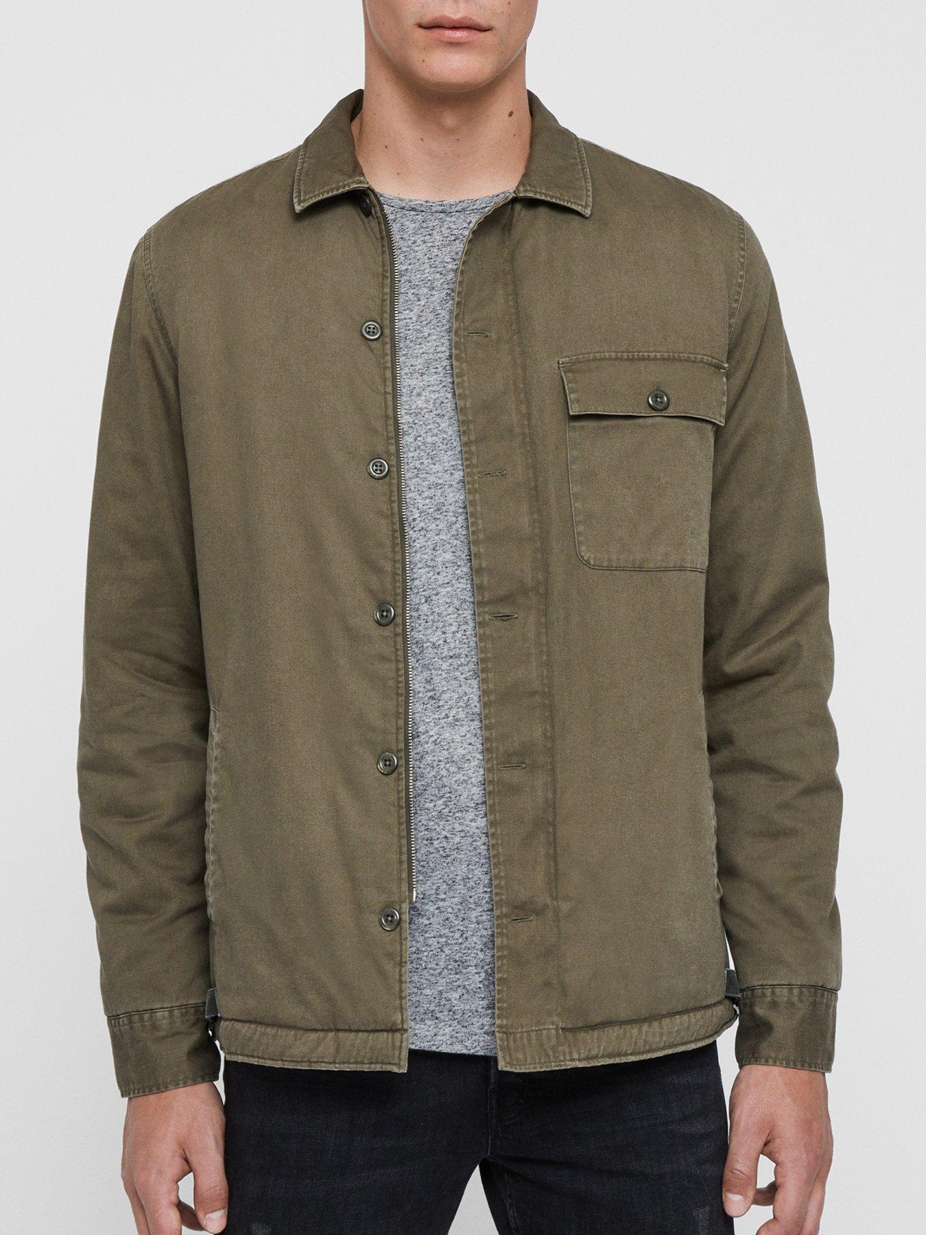 sherpa lined over shirt