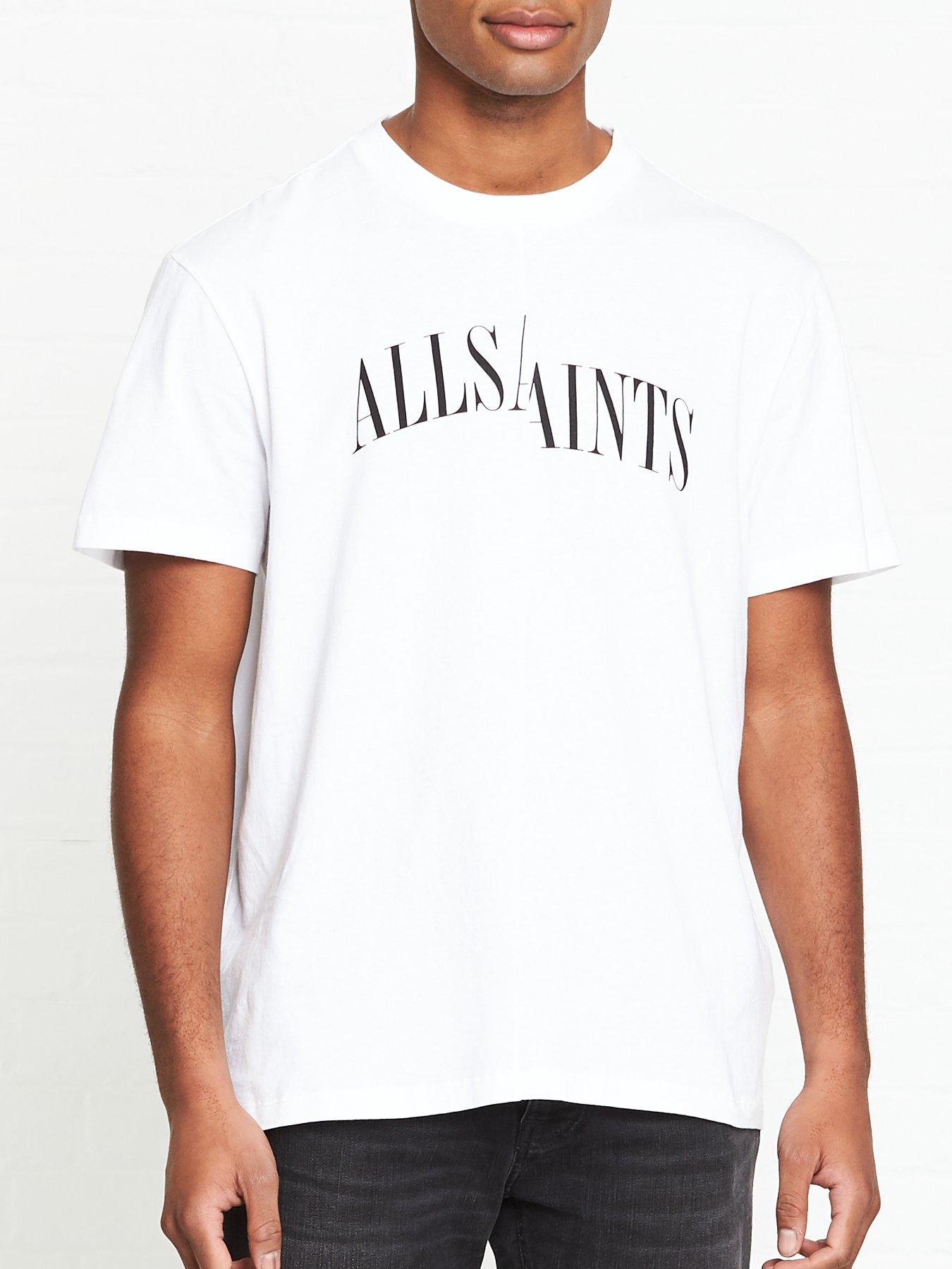 Allsaints Dropout Split Logo Short Sleeve Crew T-Shirt review