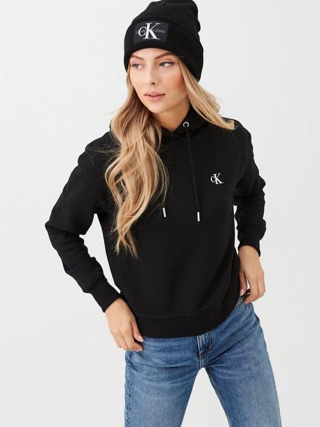 calvin-klein-jeans-embroidered-hoodie-black