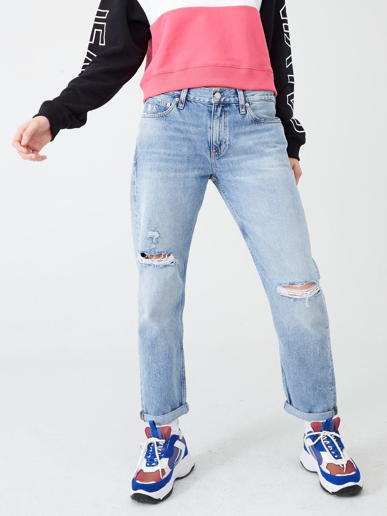 calvin klein boyfriend jeans