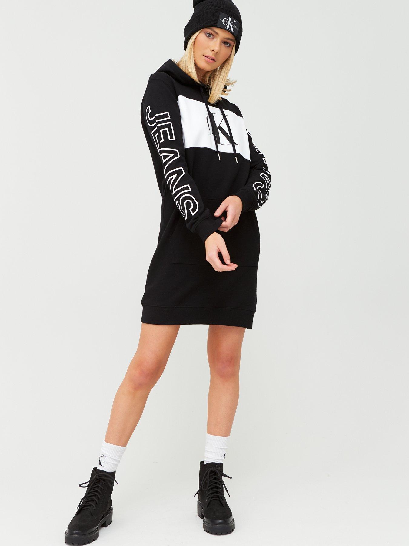 calvin klein hoodie dress