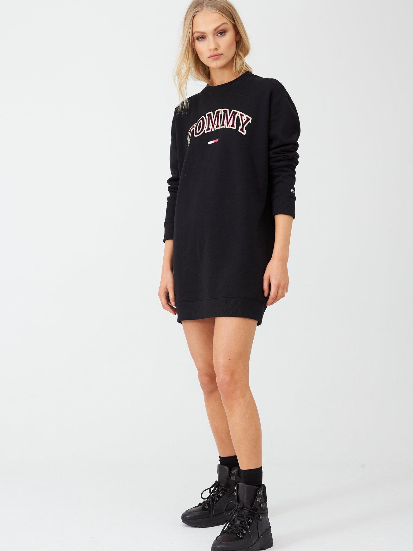 tommy jeans logo dress