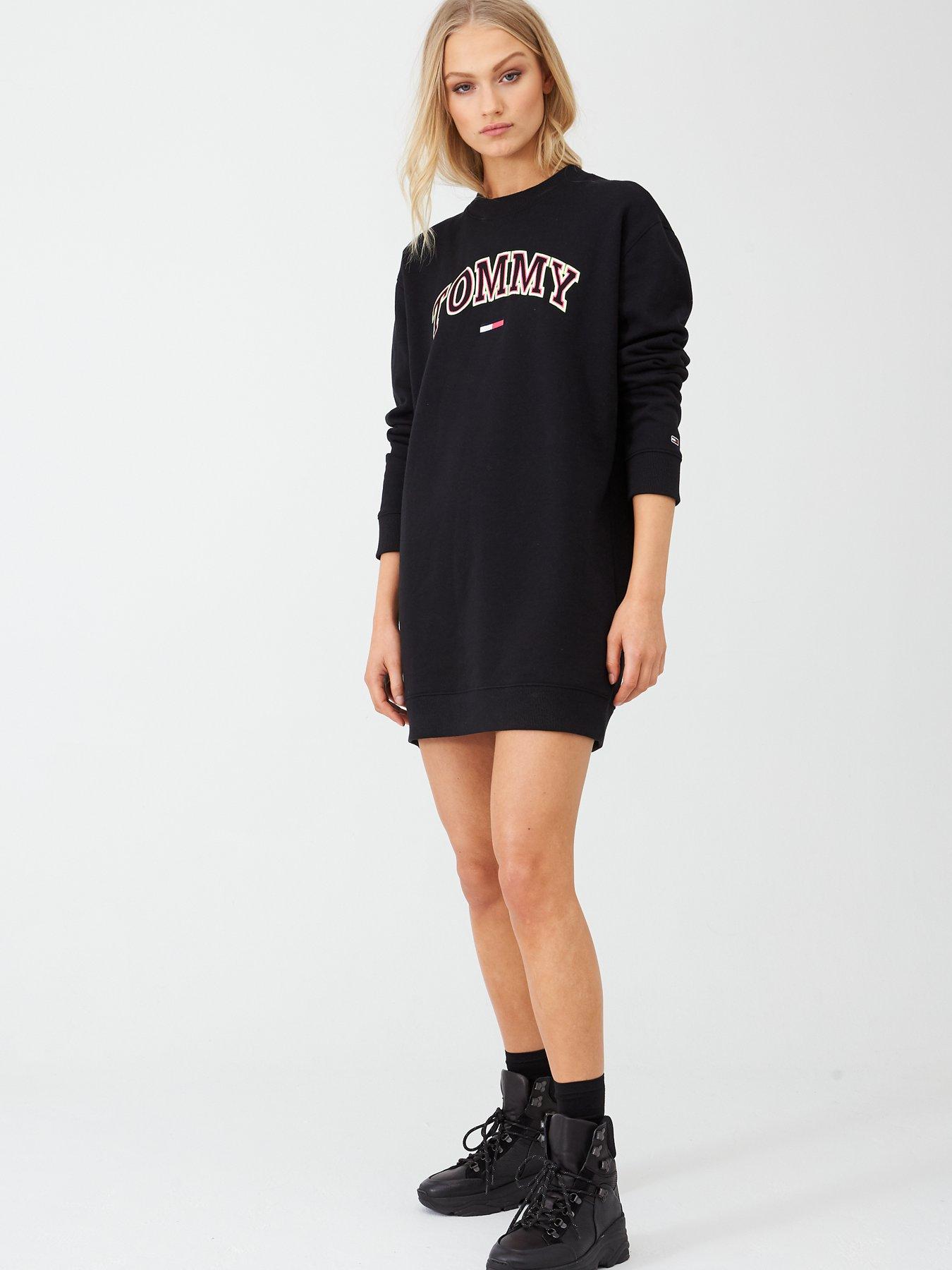 tommy jeans sweatshirt dress