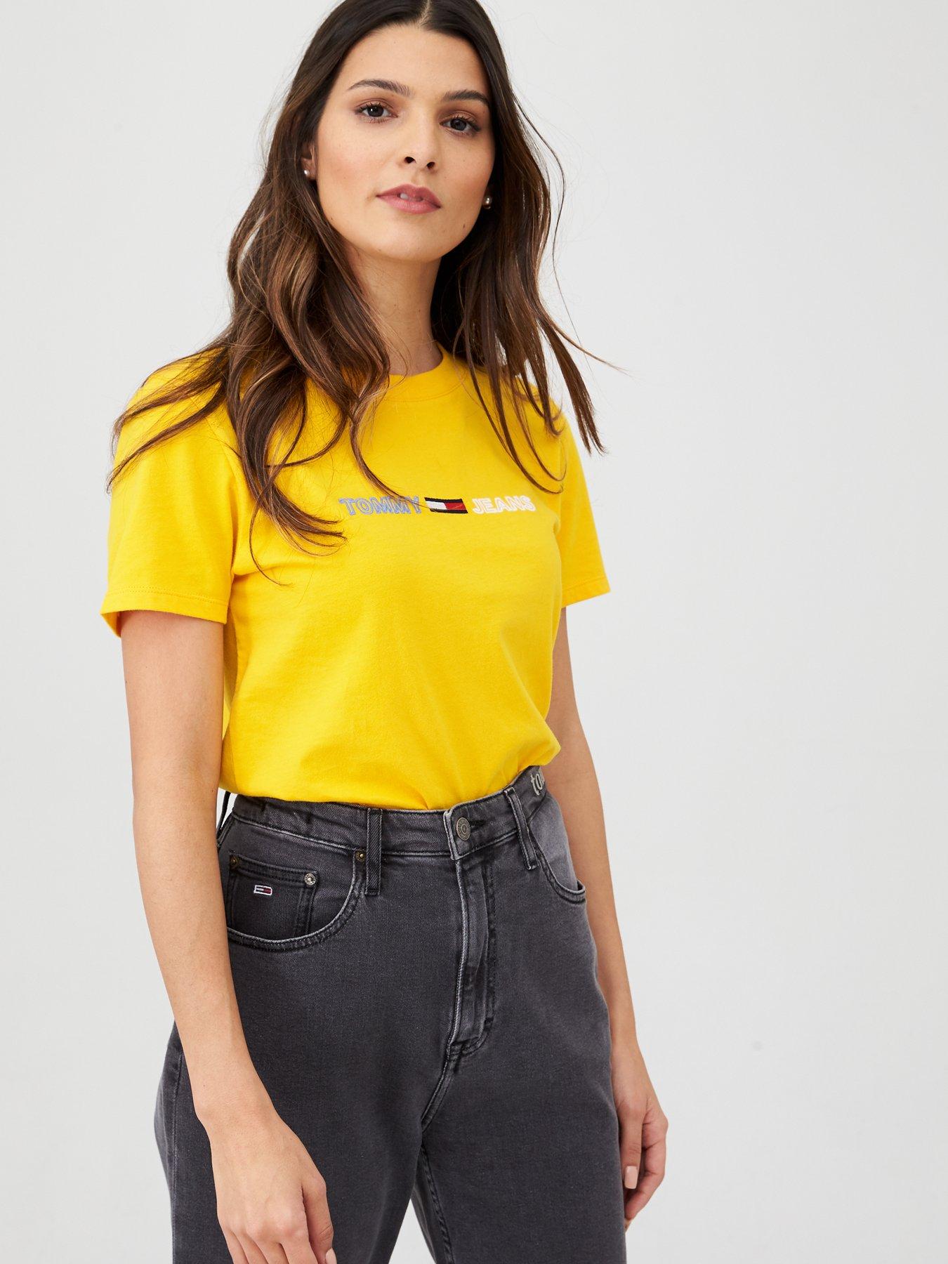 Tommy Jeans Neon Linear Logo T-Shirt review