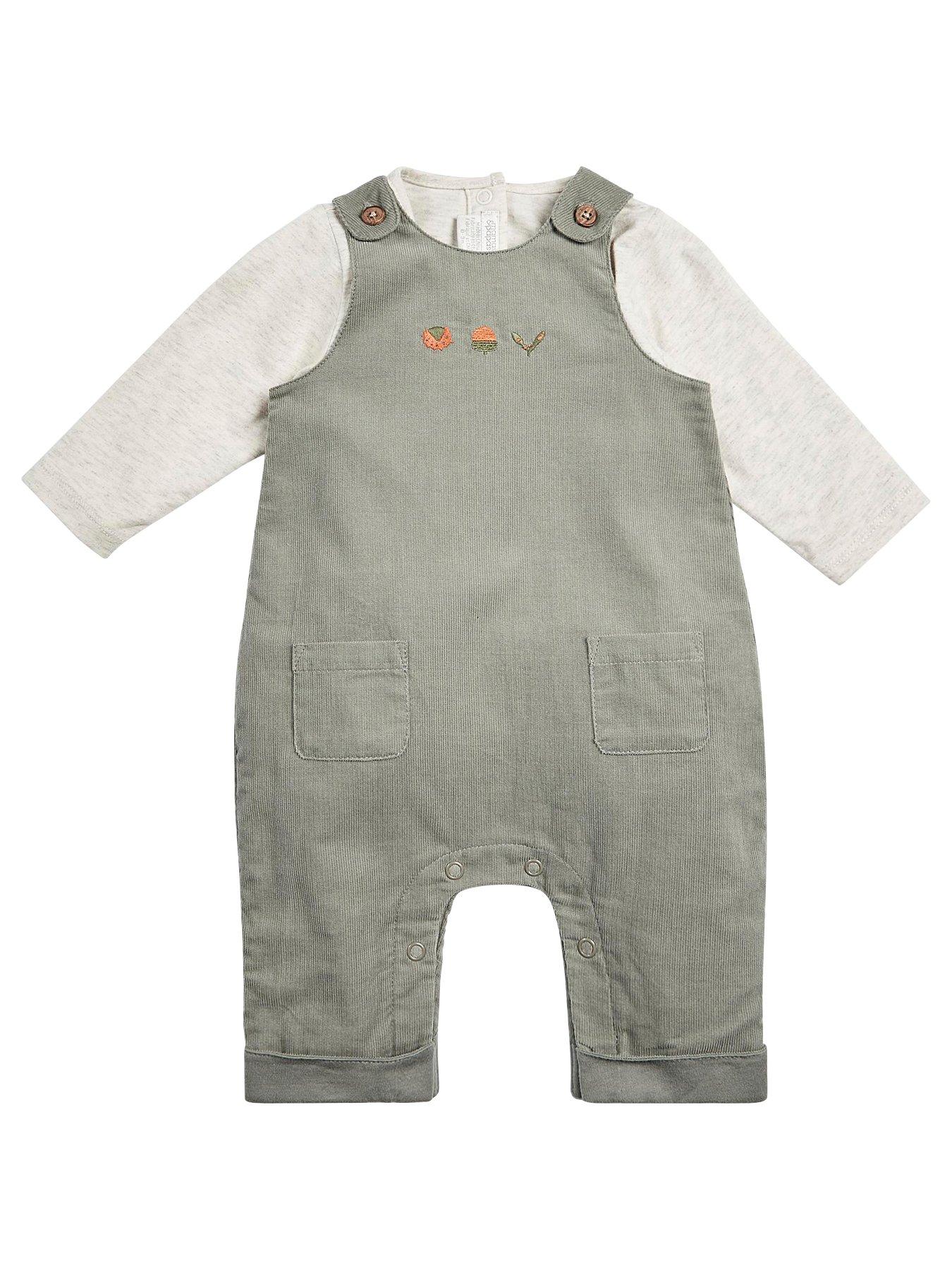 Mamas & Papas Baby Boys Dungaree And Top Set review