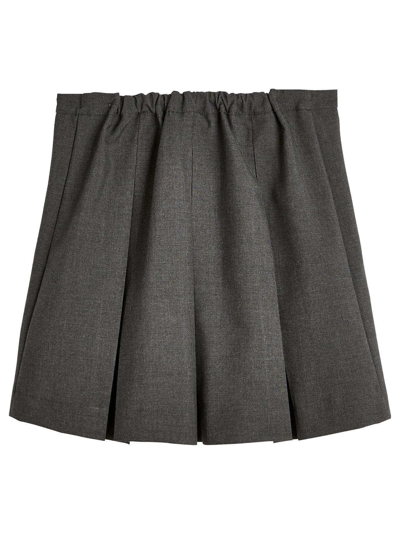 Plus size clearance black uniform skirt