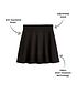  image of v-by-very-girls-2-pack-classic-pleated-school-skirts-plus-sizenbsp--black