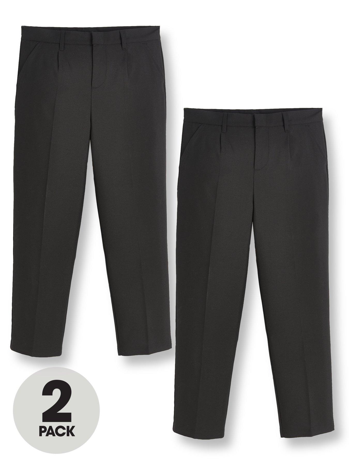 boys plus fit school trousers
