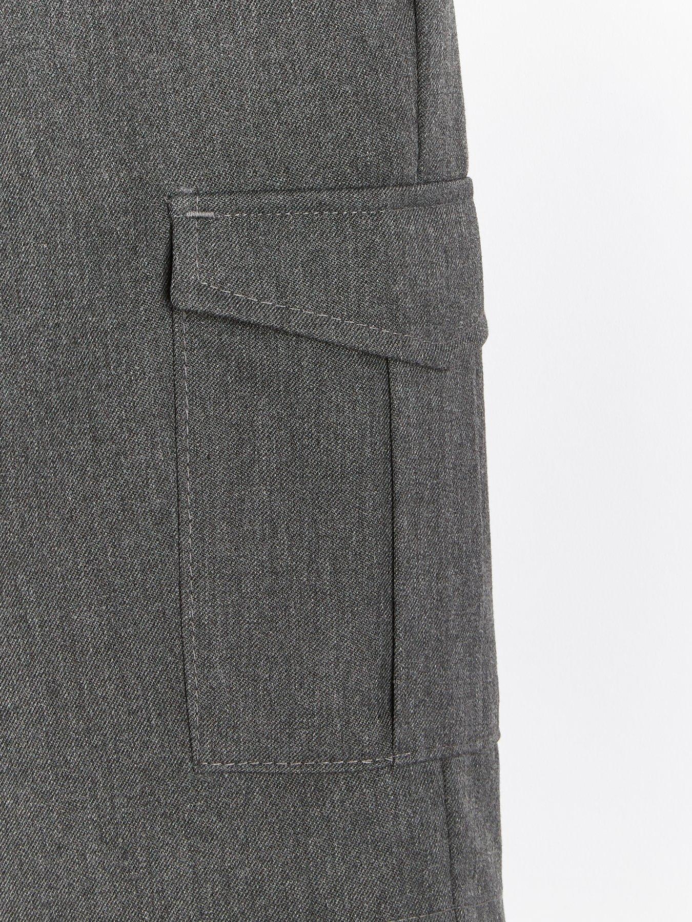 Image 5 of 6 of V by Very Boys 2 Pack Combat School Shorts - Grey