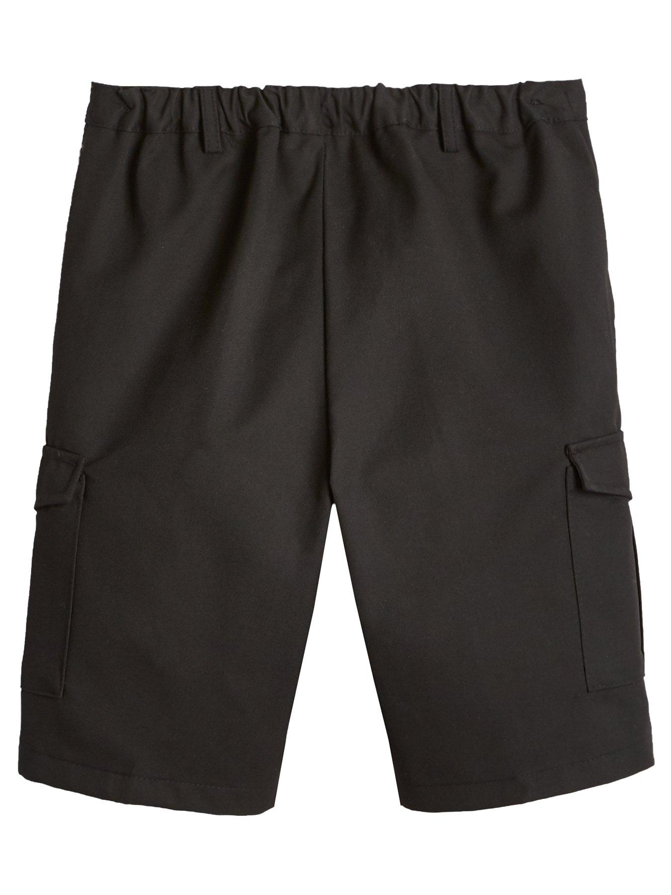 Image 3 of 6 of V by Very Boys 2 Pack Combat School Shorts - Black