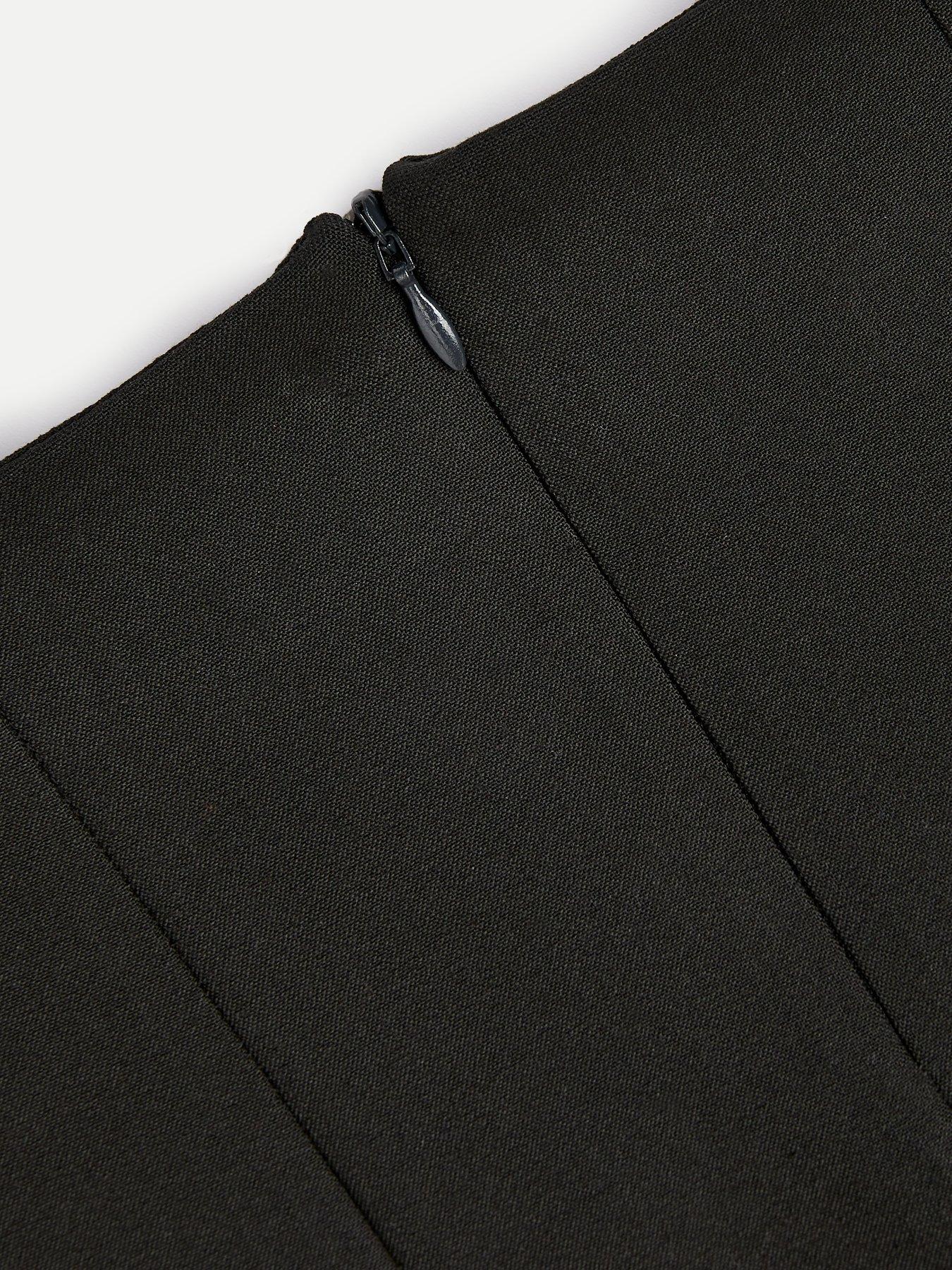 Image 5 of 6 of V by Very Girls 2 Pack Woven Pencil School Skirt - Black