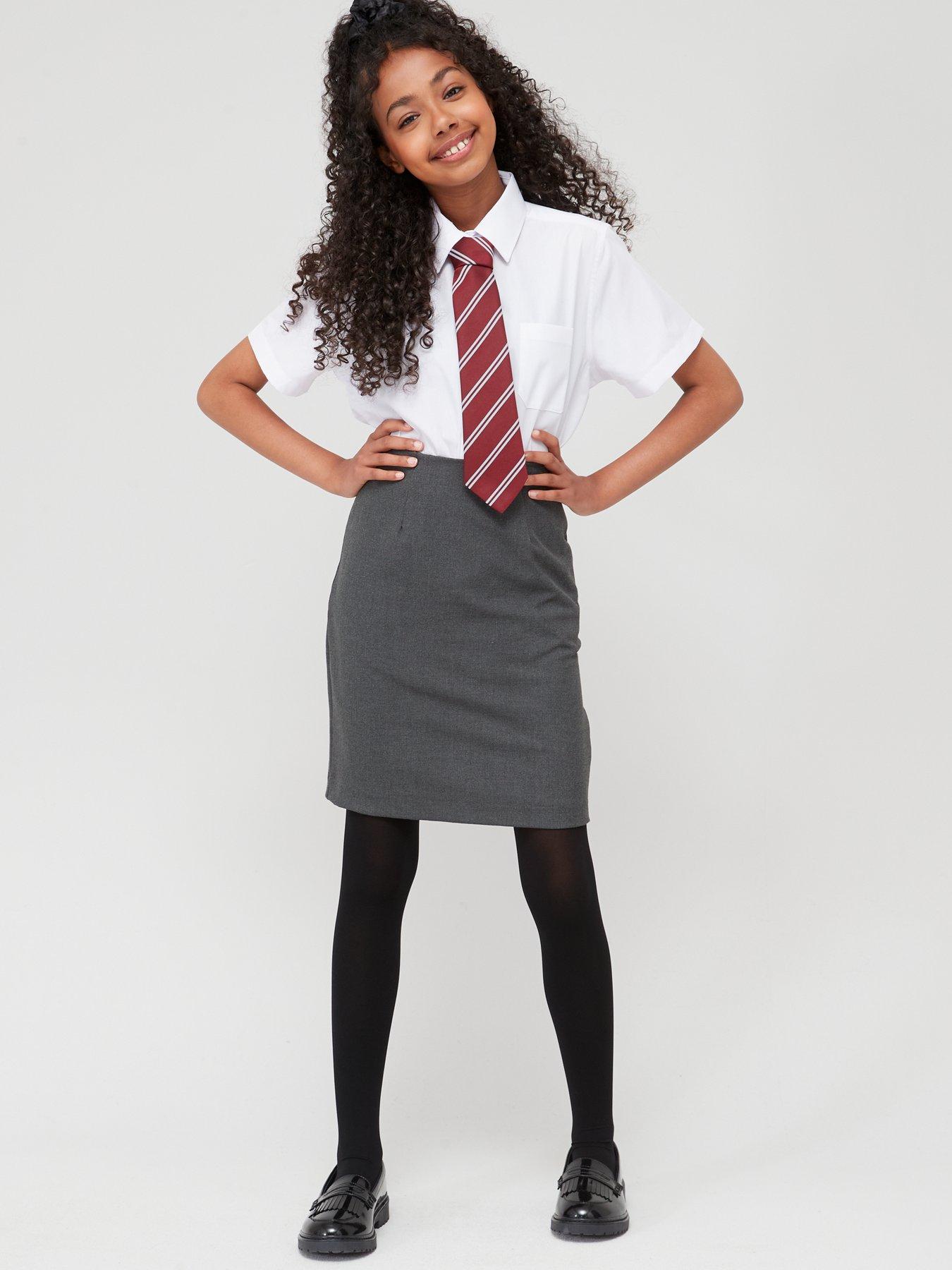 Plus size school skirts sale