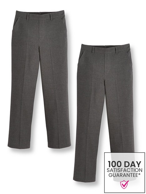 everyday-boys-2-packnbsppull-on-school-trousers-grey