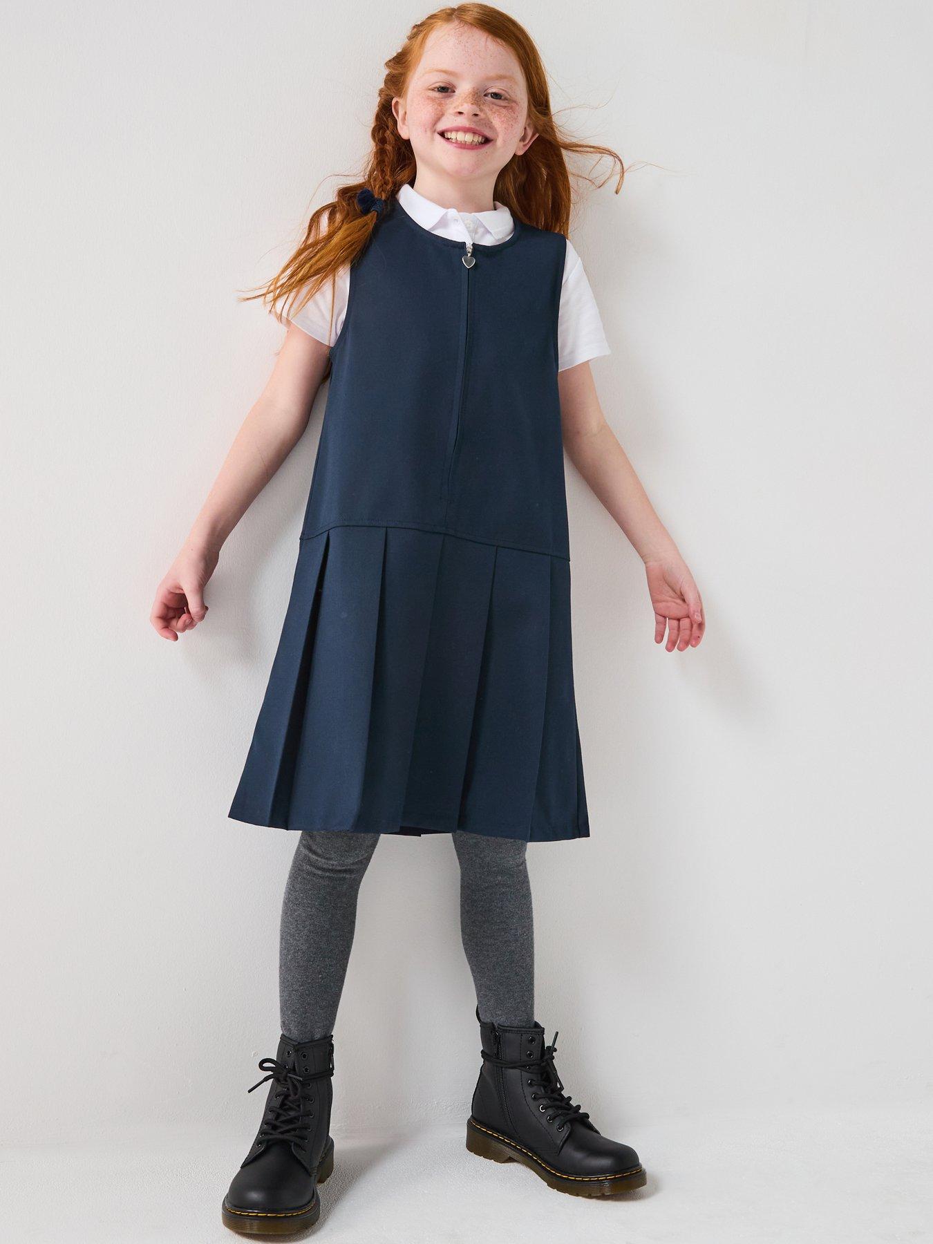 color shoes with blue dress Reworn Cord Pinafore Dress Size 10 (1630) | Navy
