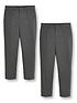 v-by-very-boys-regular-legnbspschool-trousers--plus-size-2-pack-greyfront