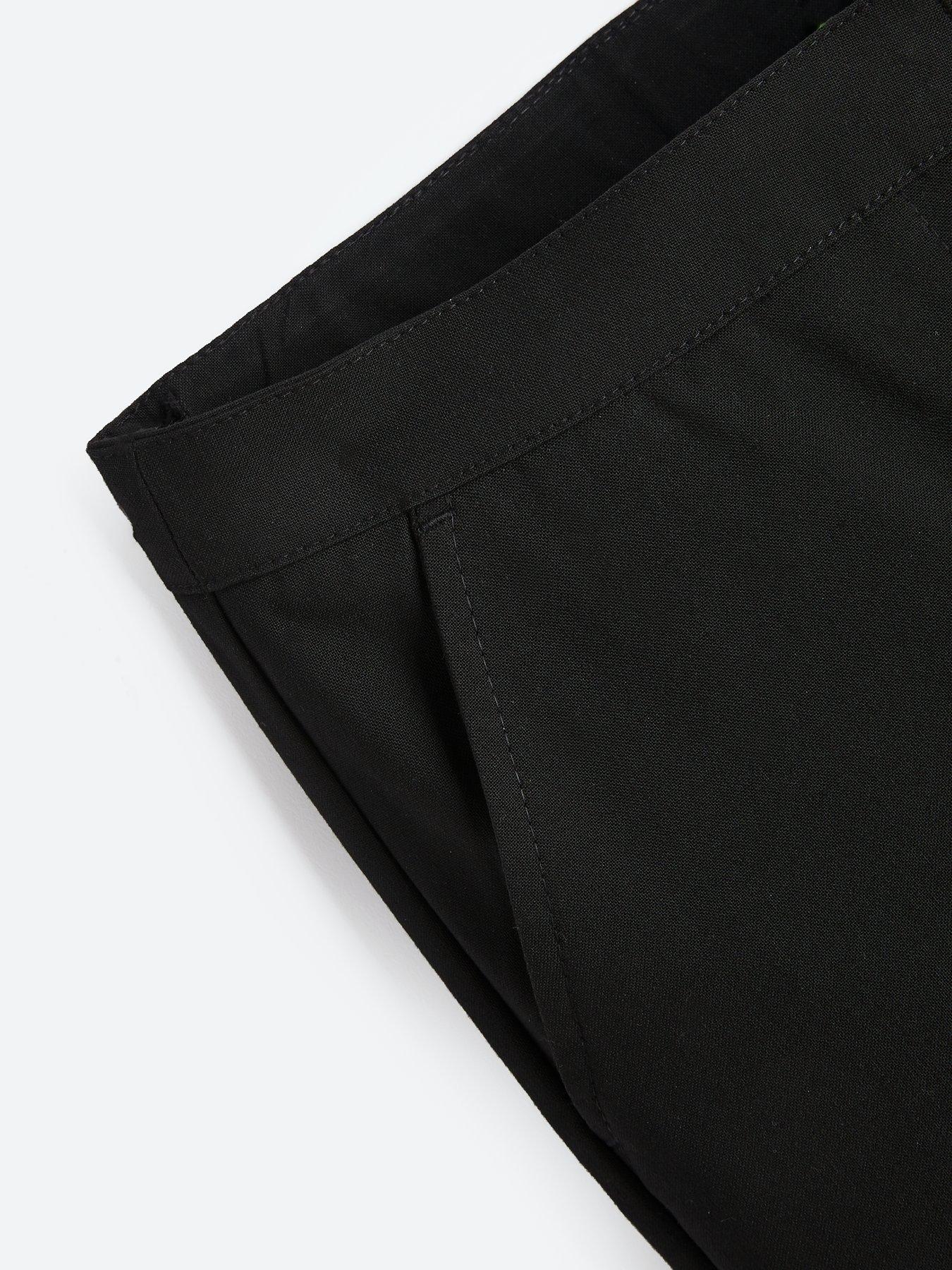 Image 4 of 4 of The Very Collection Girls 2 Pack Woven School Trouser Regular Fit&nbsp;- Black