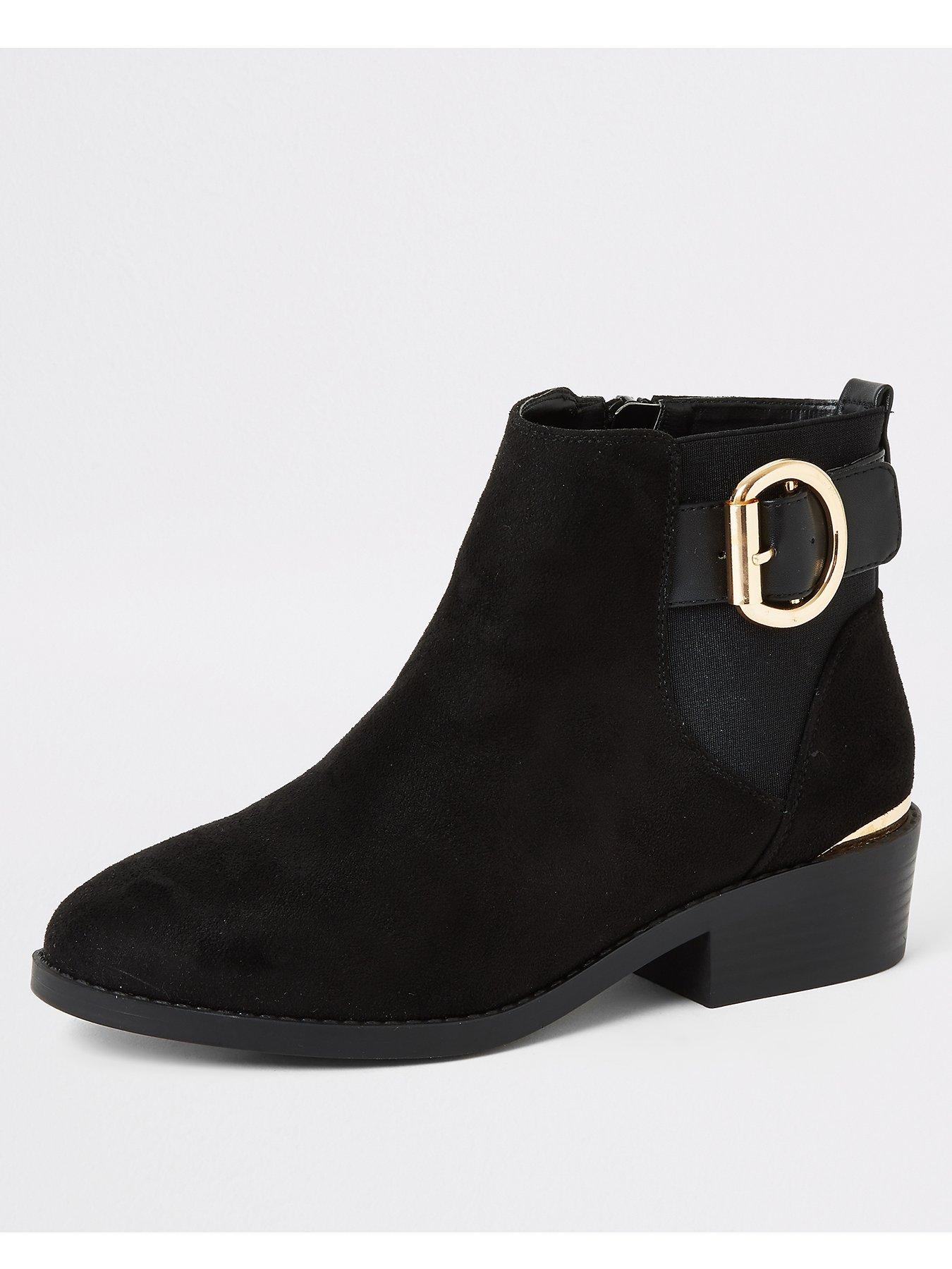 river island buckle boots