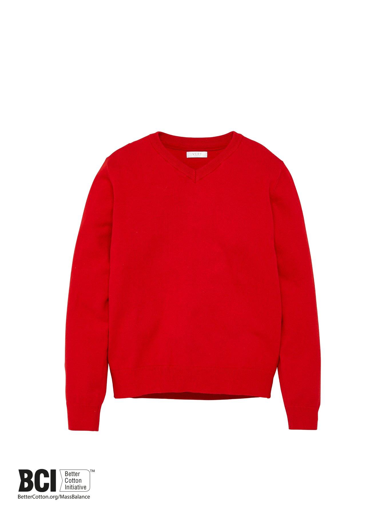 Kids red jumpers best sale