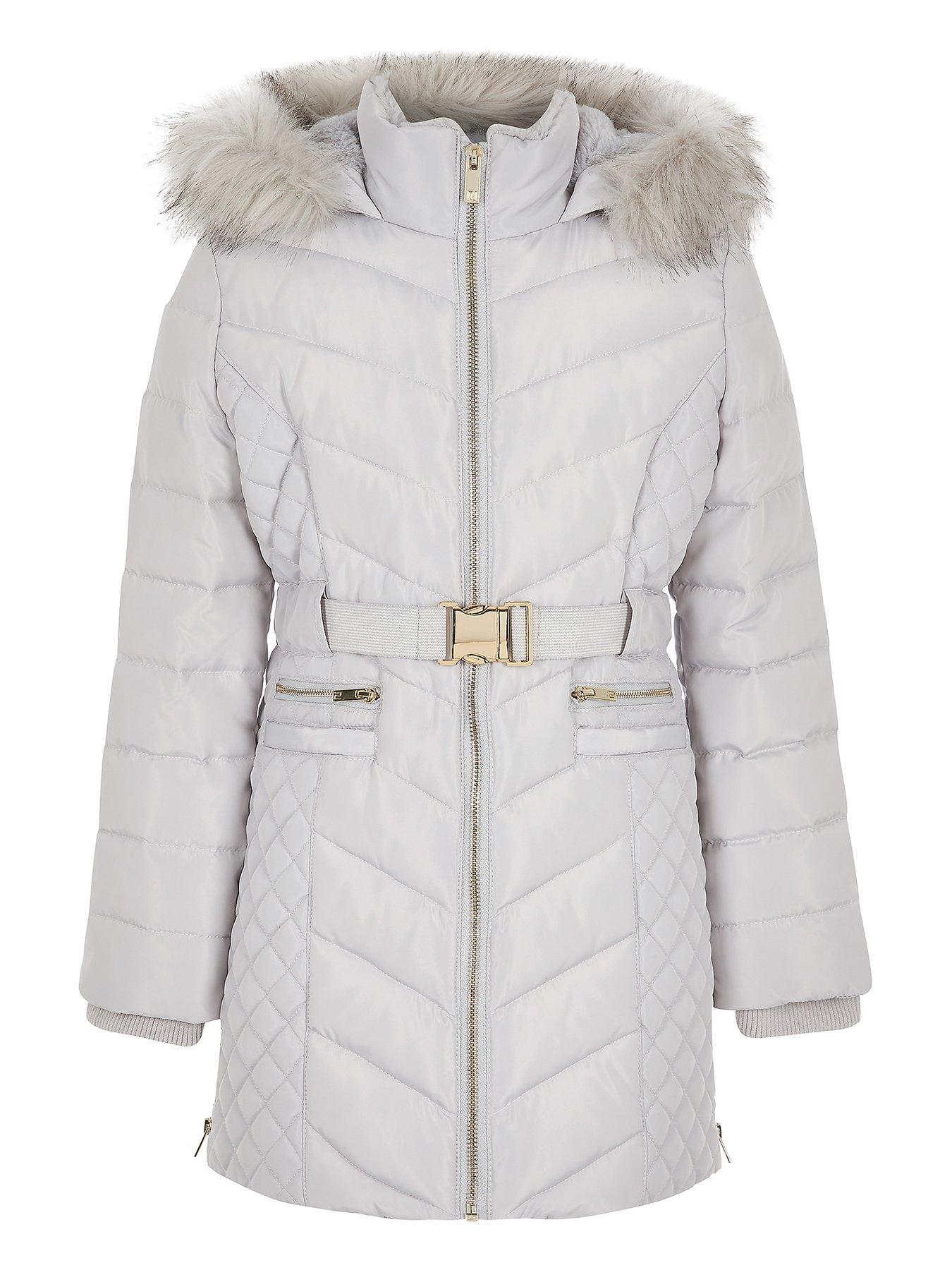 river island girls winter coats