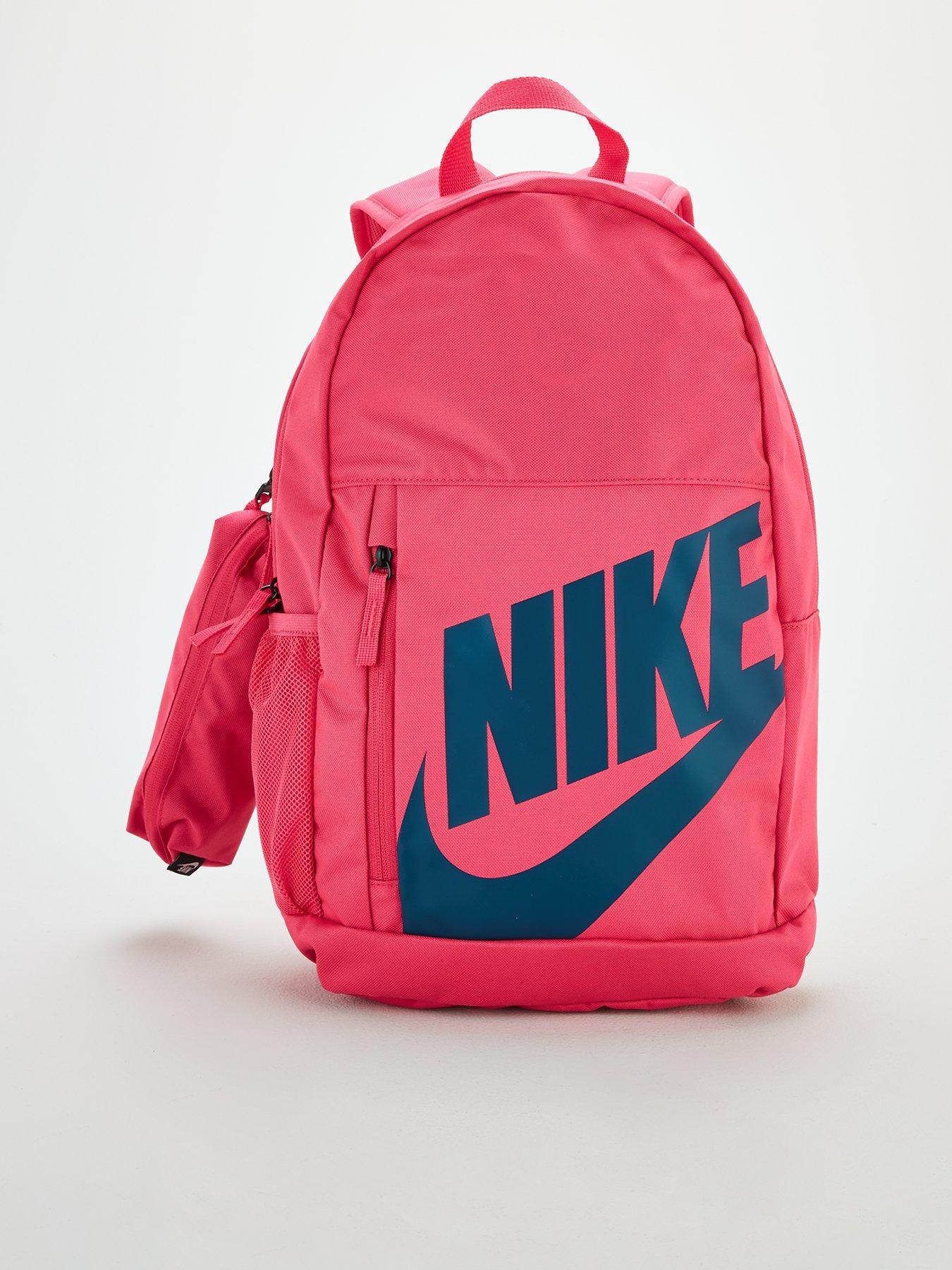 Nike Kids Elemental Backpack with Detachable Pencil Case - Pink | very ...