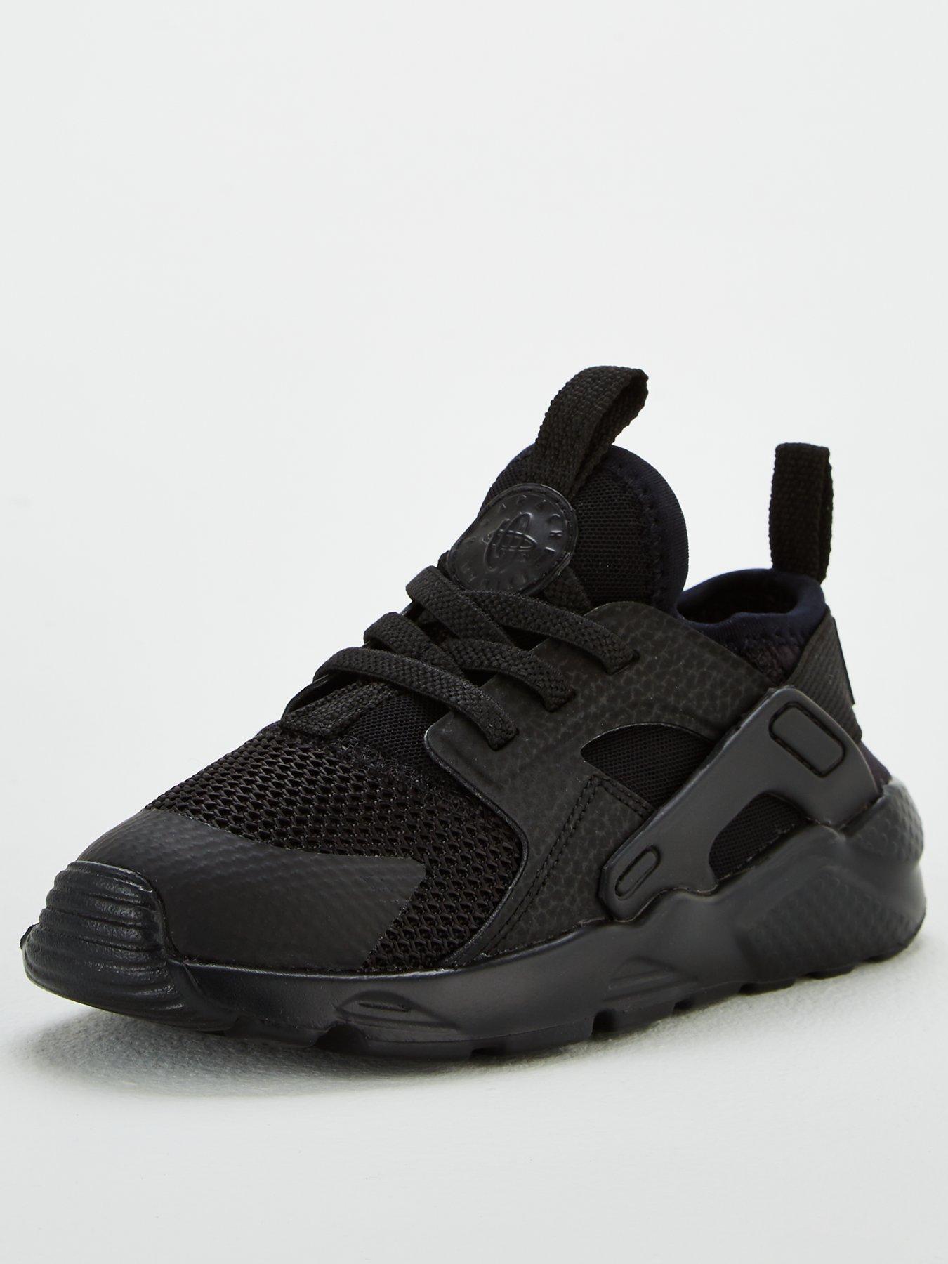 nike huarache trainers black