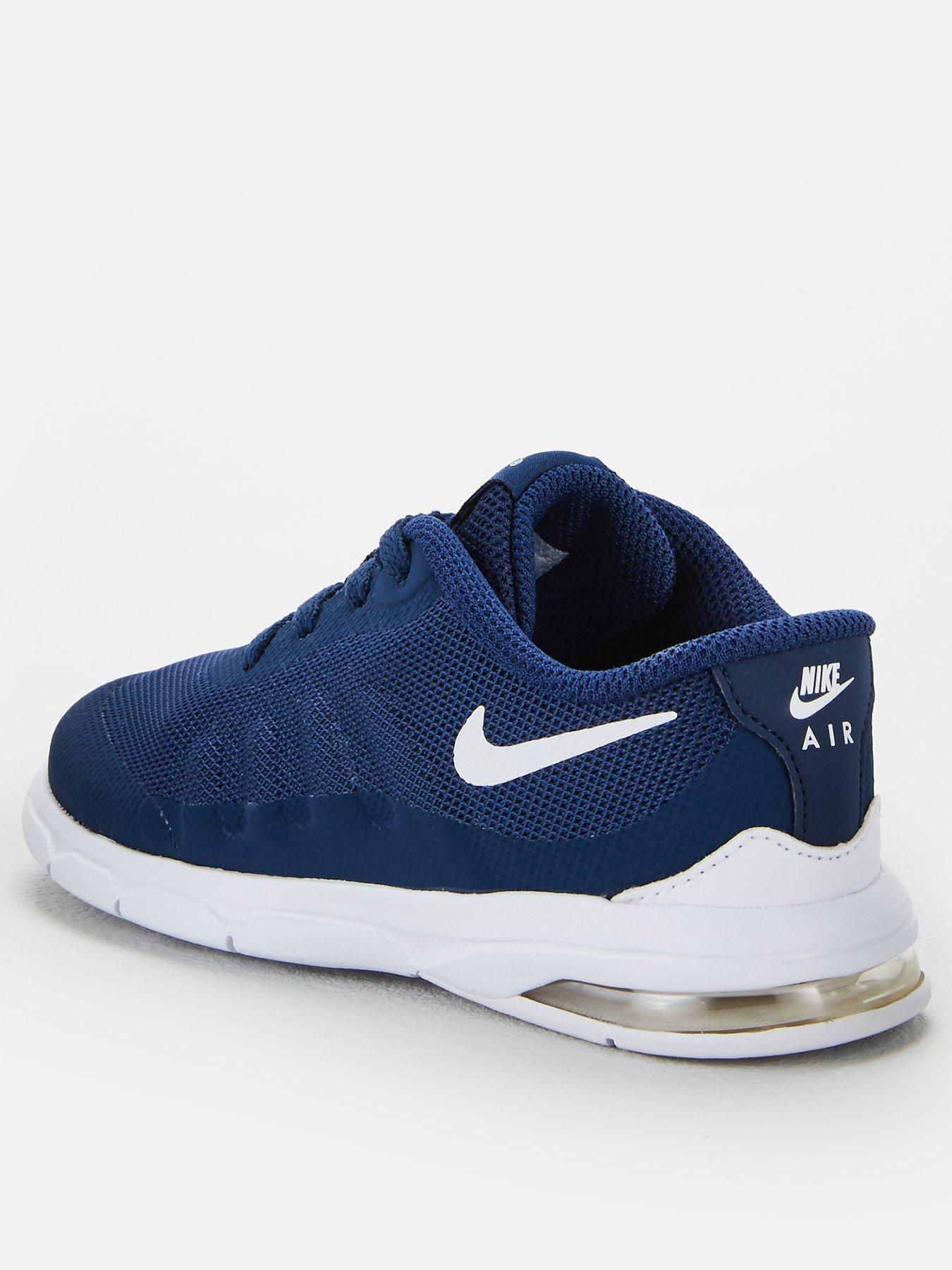 infant navy nike trainers