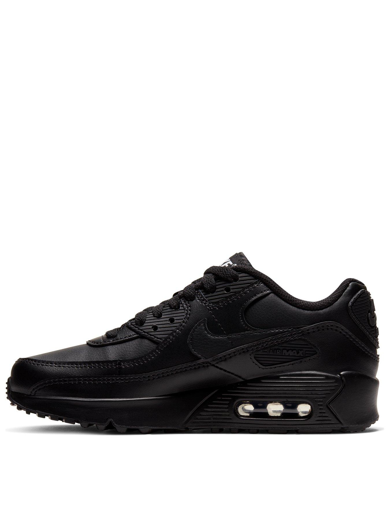 nike junior air max 90 leather trainer