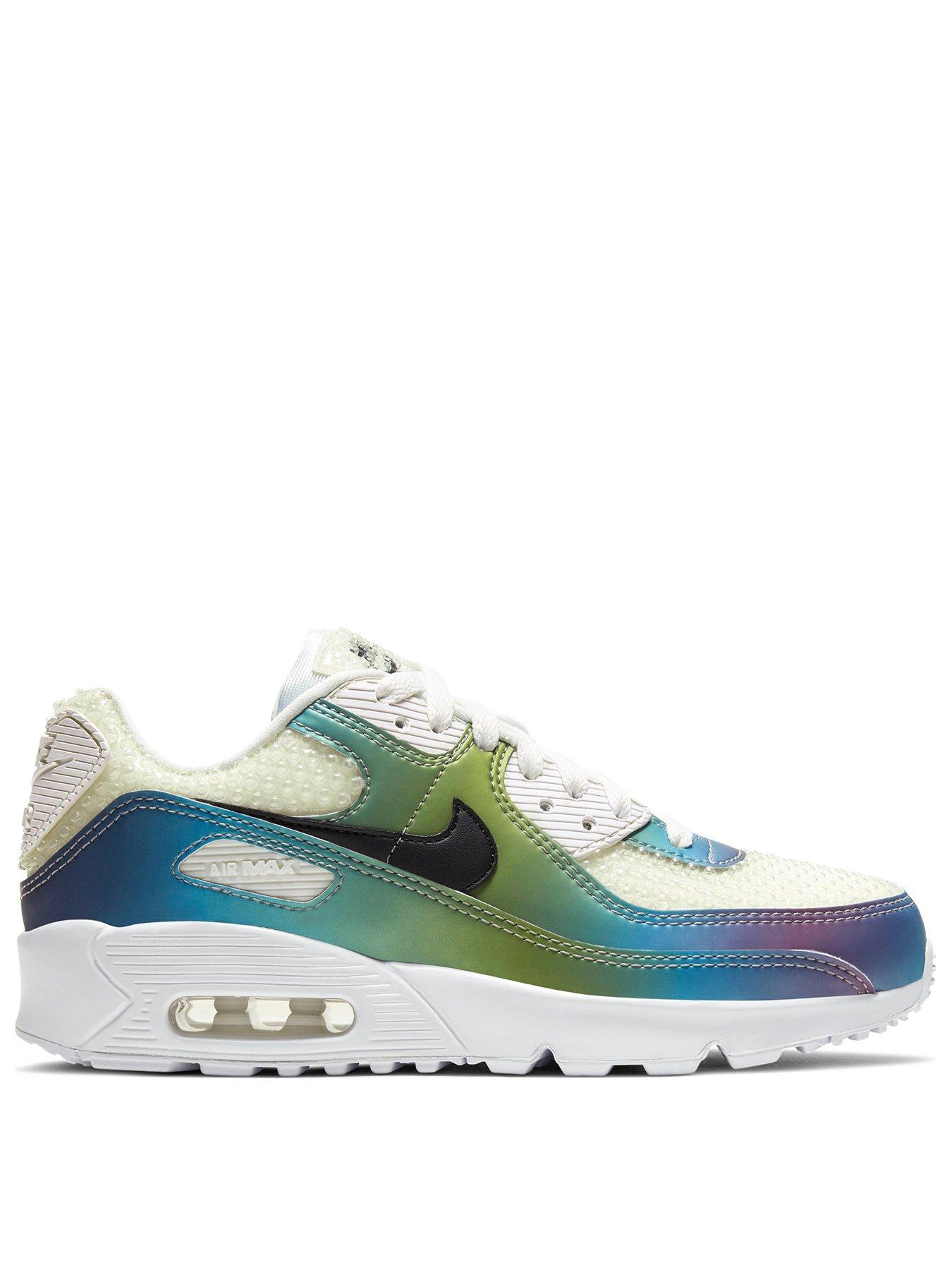 Junior Footwear Sizes 3 55 Nike Air Max 90 Junior white 50