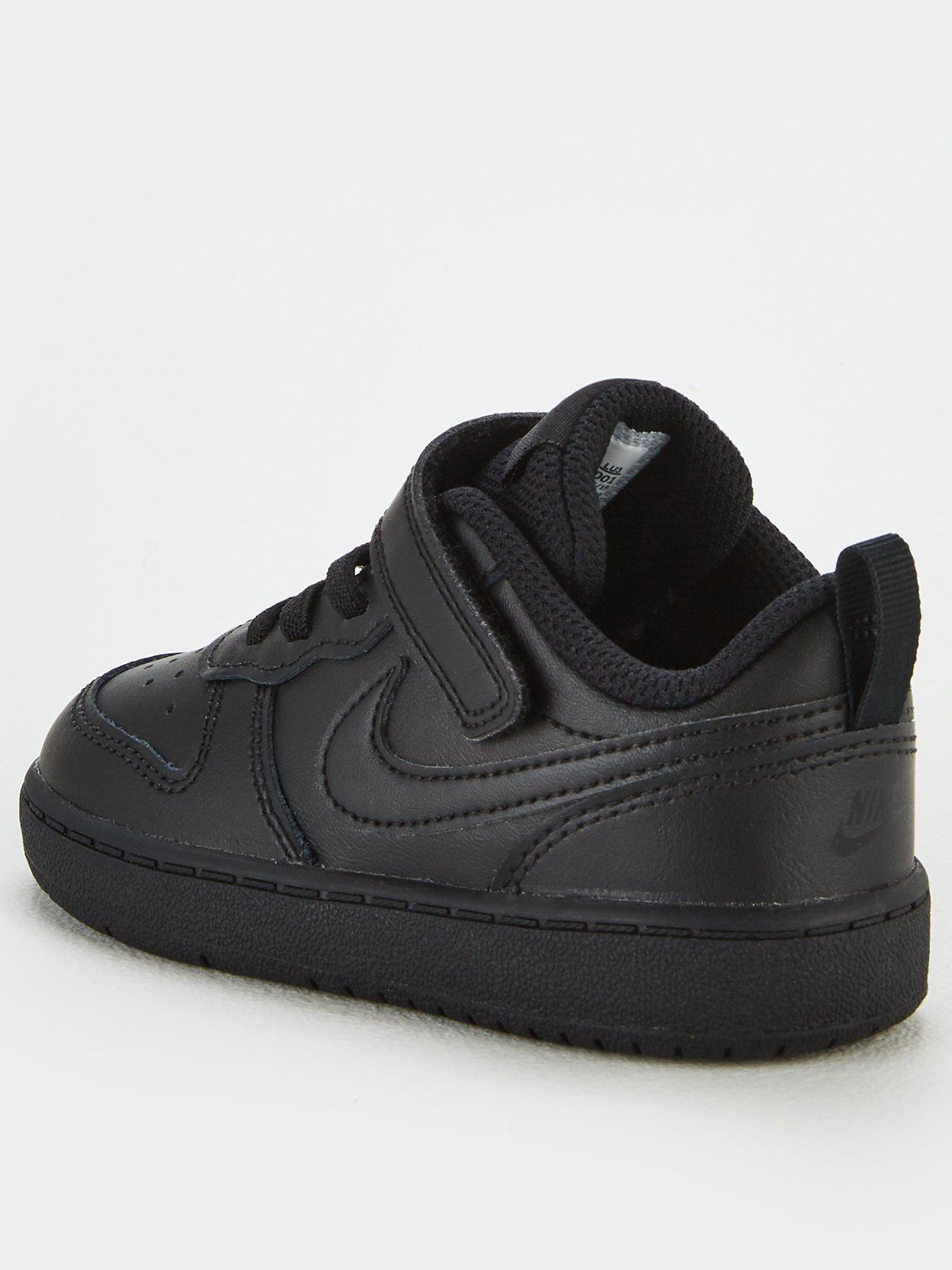 Nike Court Borough Low 2 Infant Trainers Black Black Very Co Uk