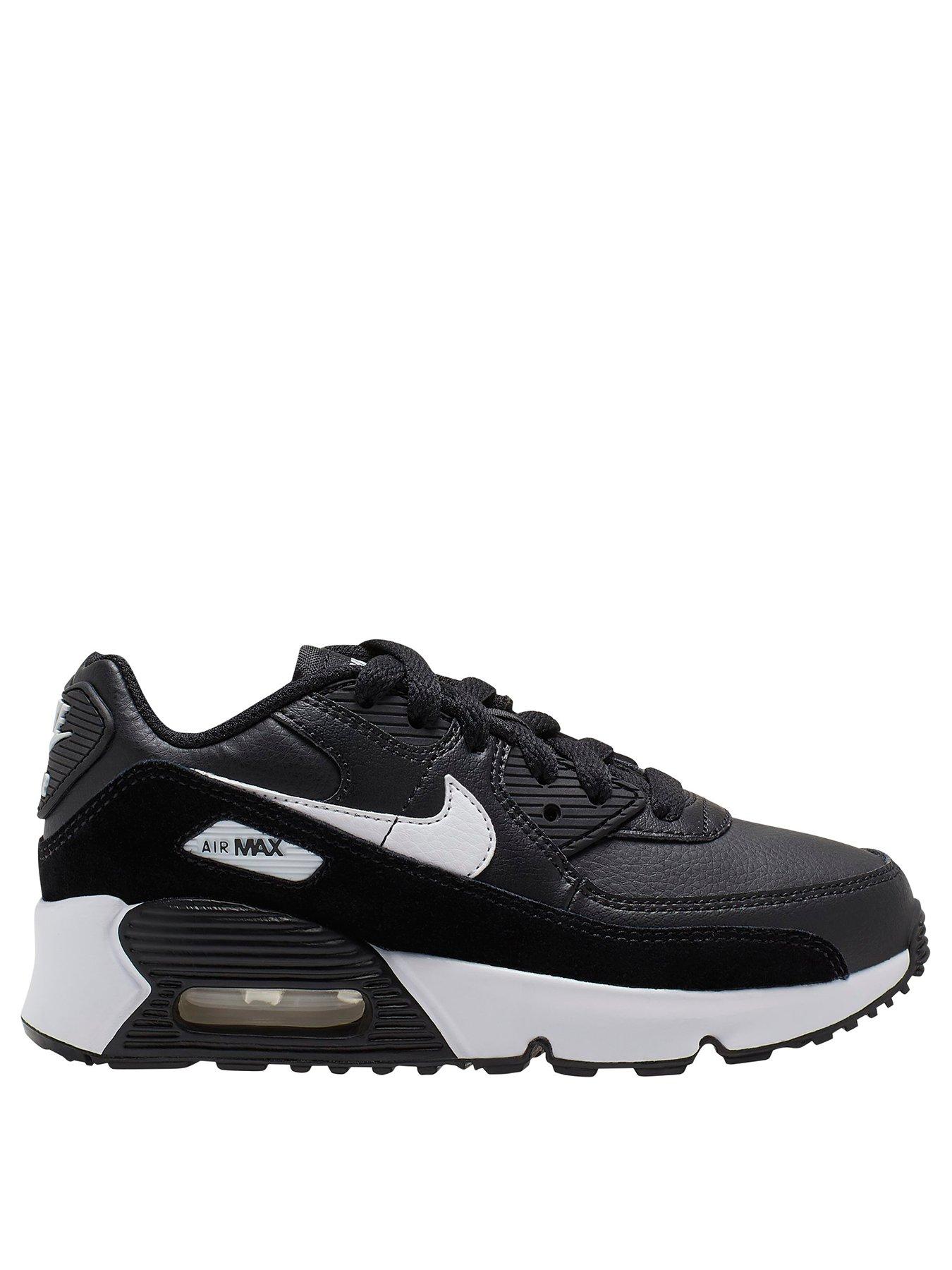 boys leather nike trainers